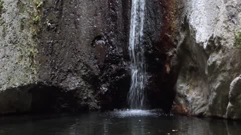 Waterfall at Barranco del Infierno