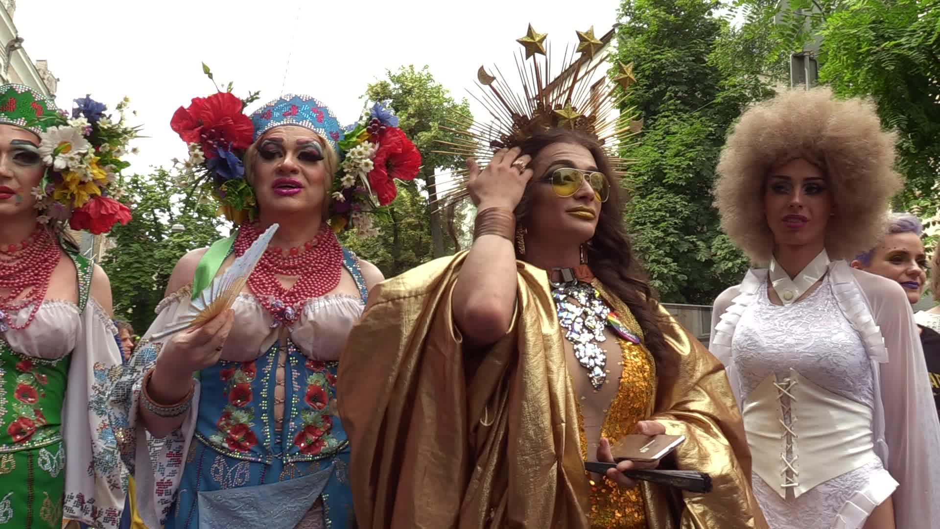 Kyiv Pride Gay Parade in Kiev
