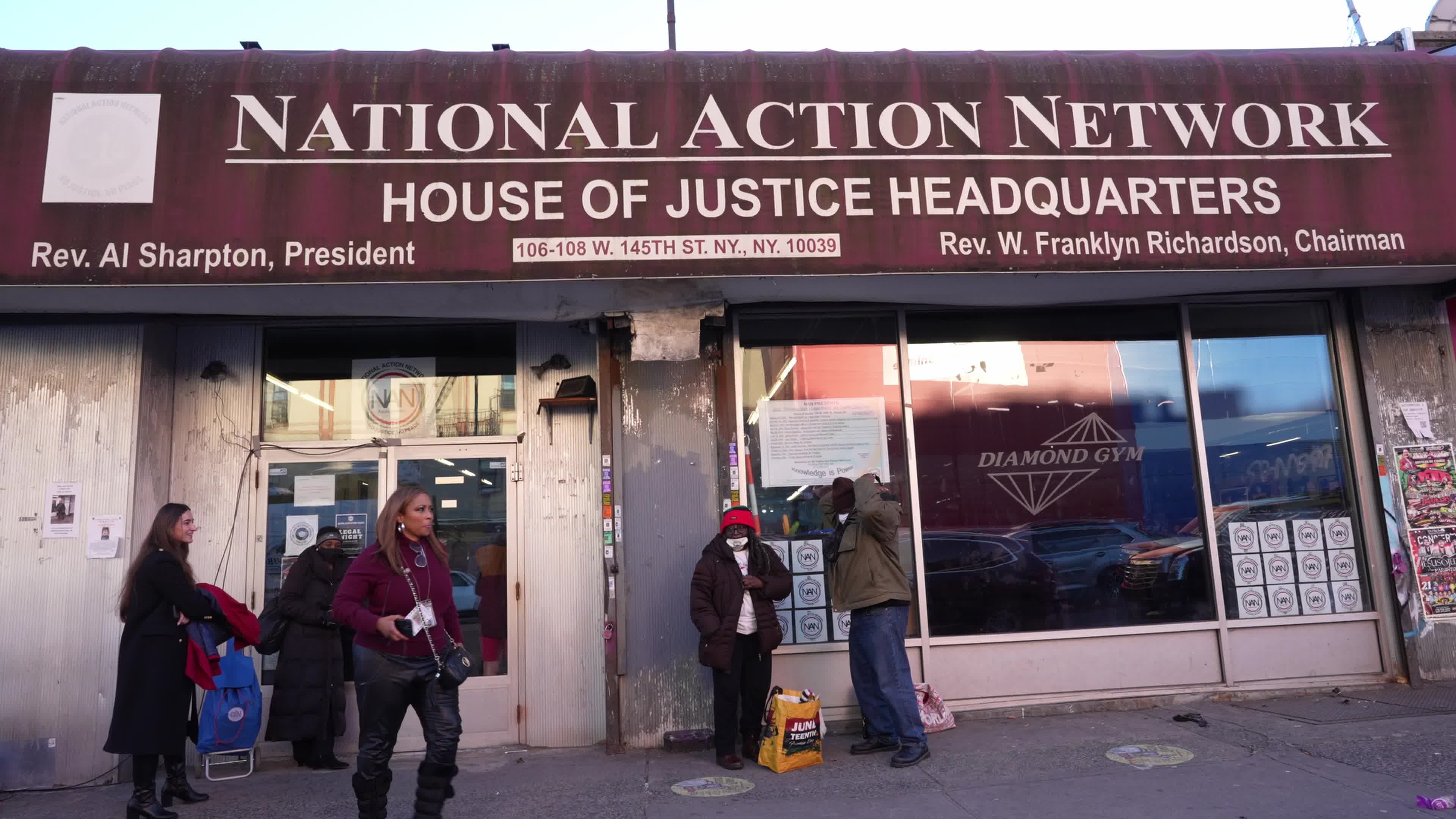 Martin Luther King day celebration at the National Action Network