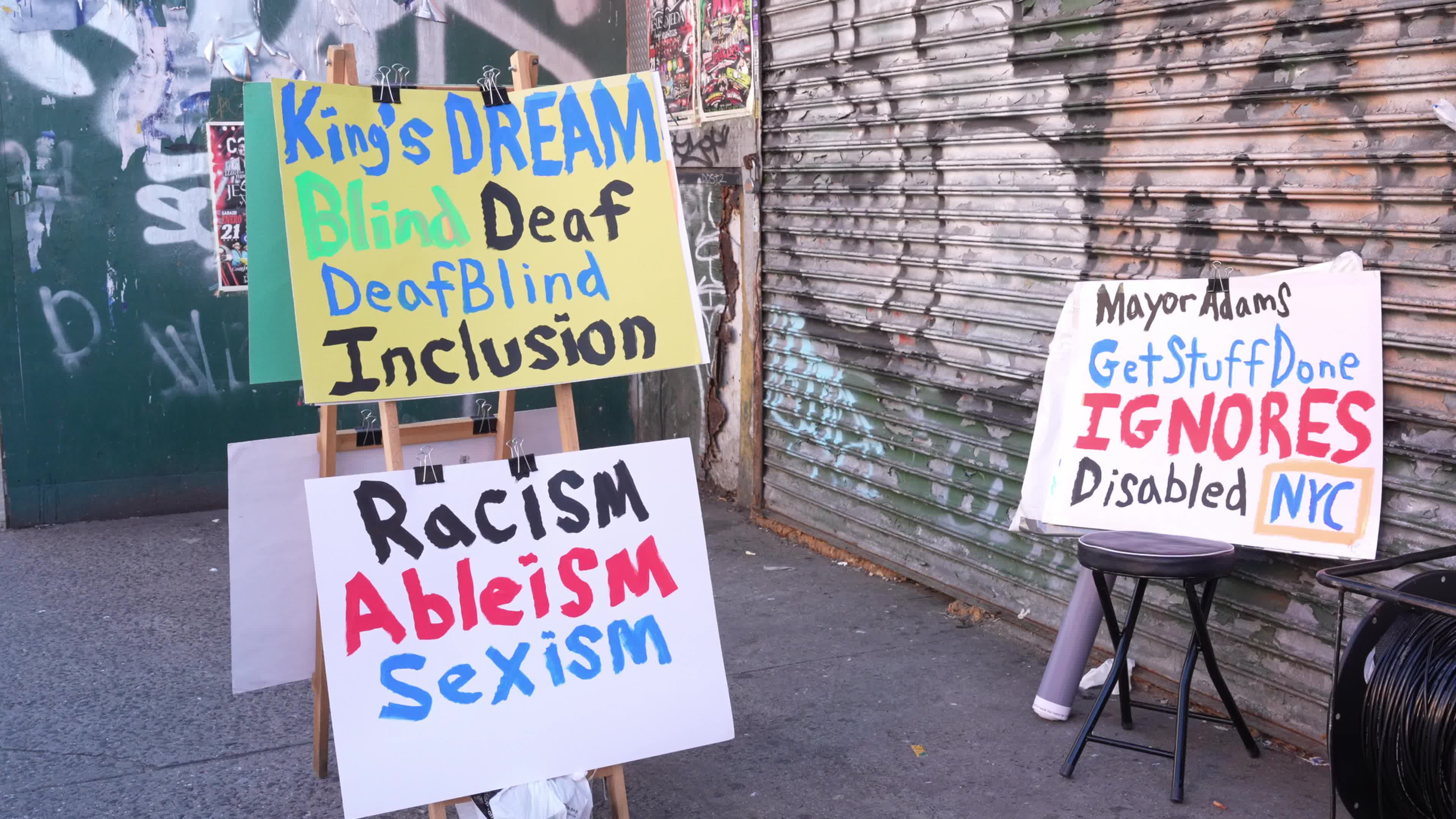Martin Luther King day celebration at the National Action Network