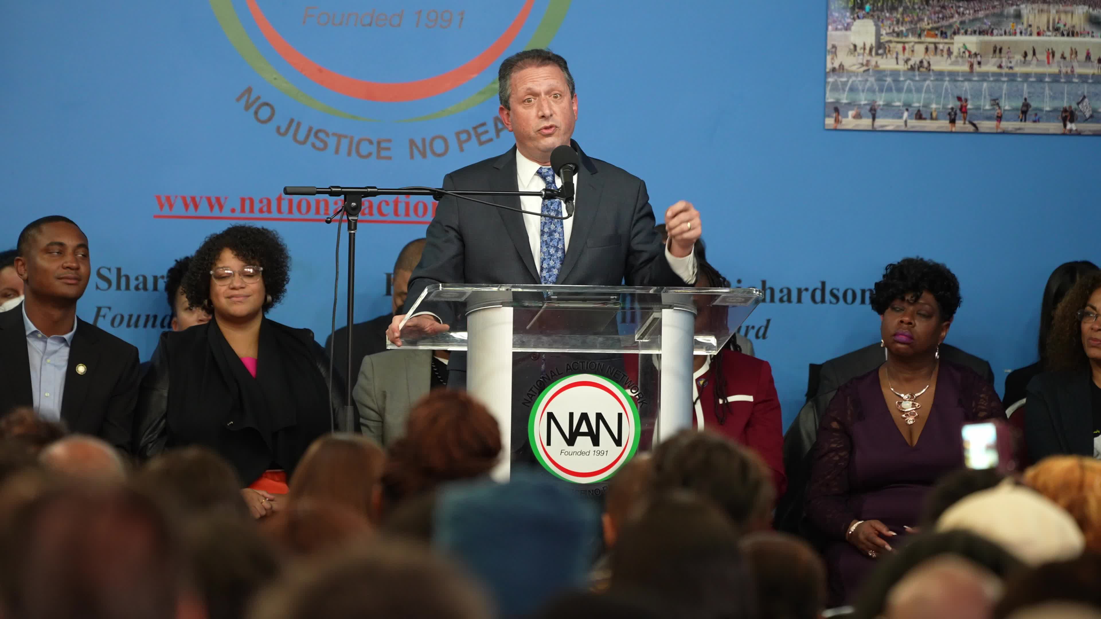 Martin Luther King day celebration at the National Action Network