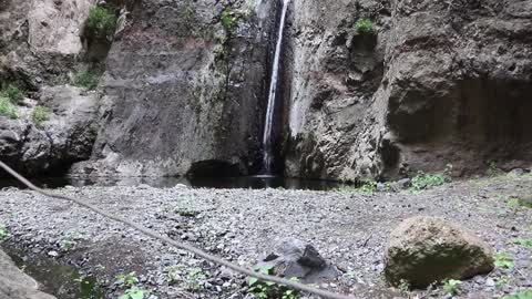 Waterfall at Barranco del Infierno