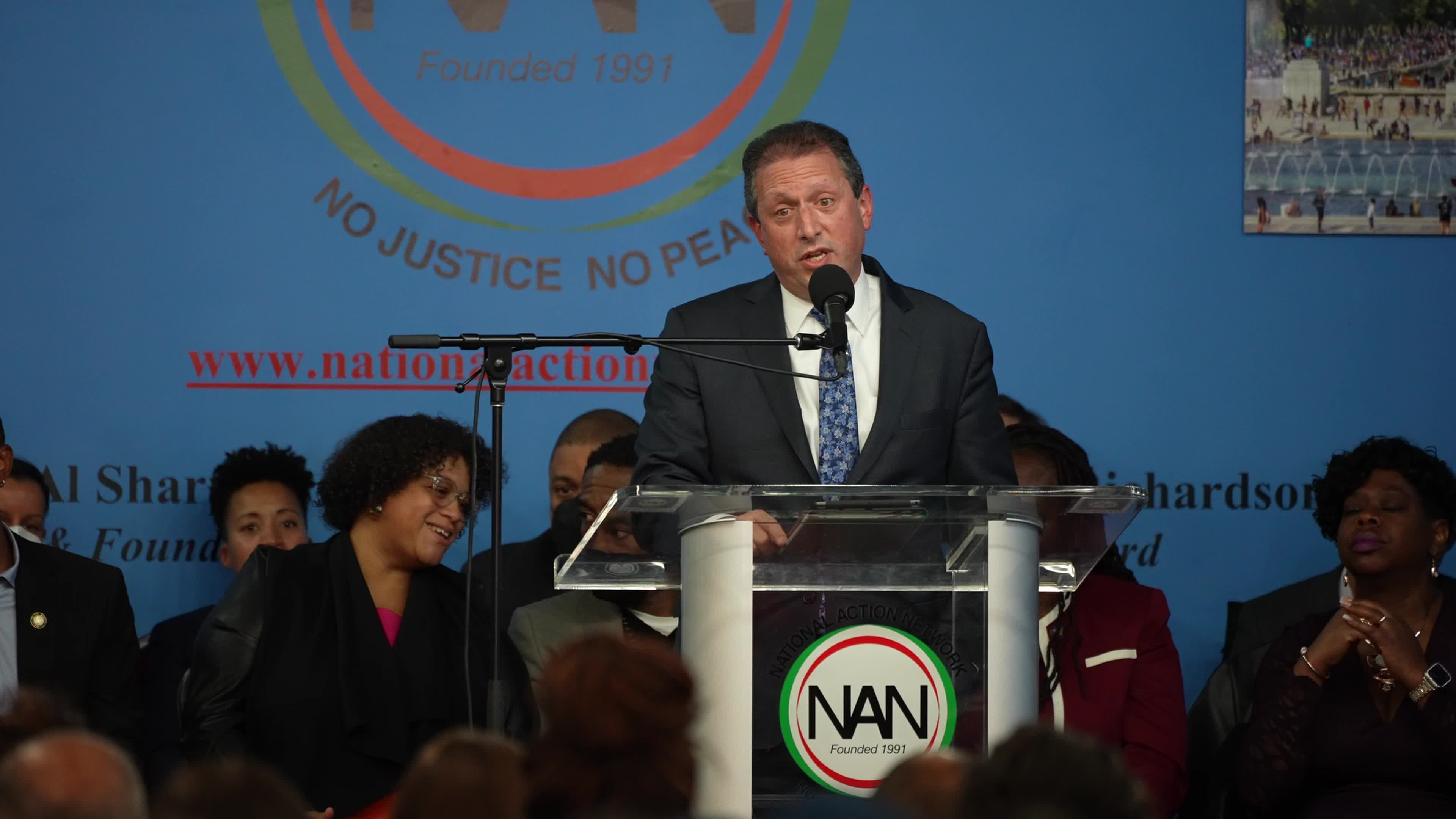 Martin Luther King day celebration at the National Action Network