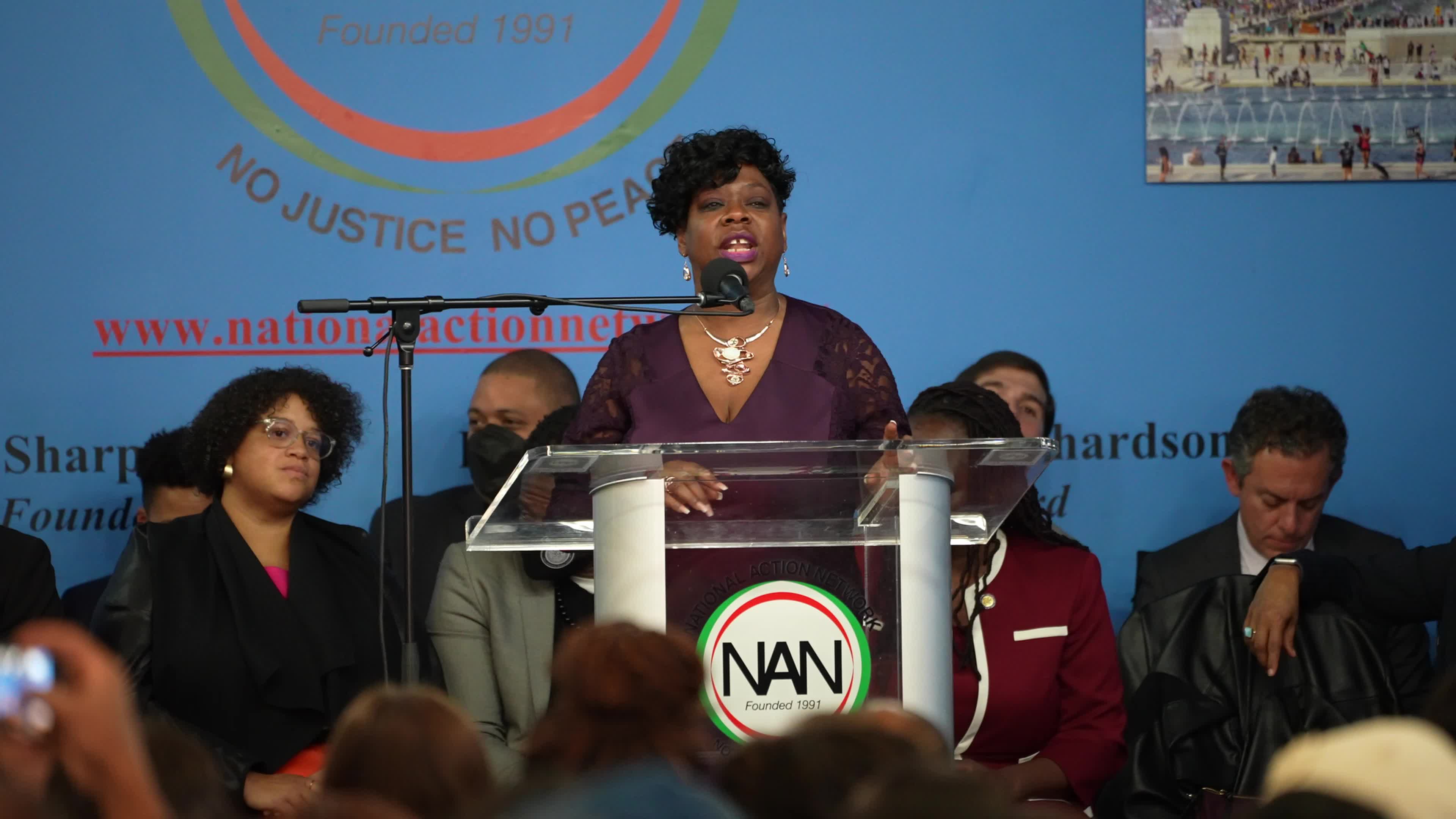 Martin Luther King day celebration at the National Action Network