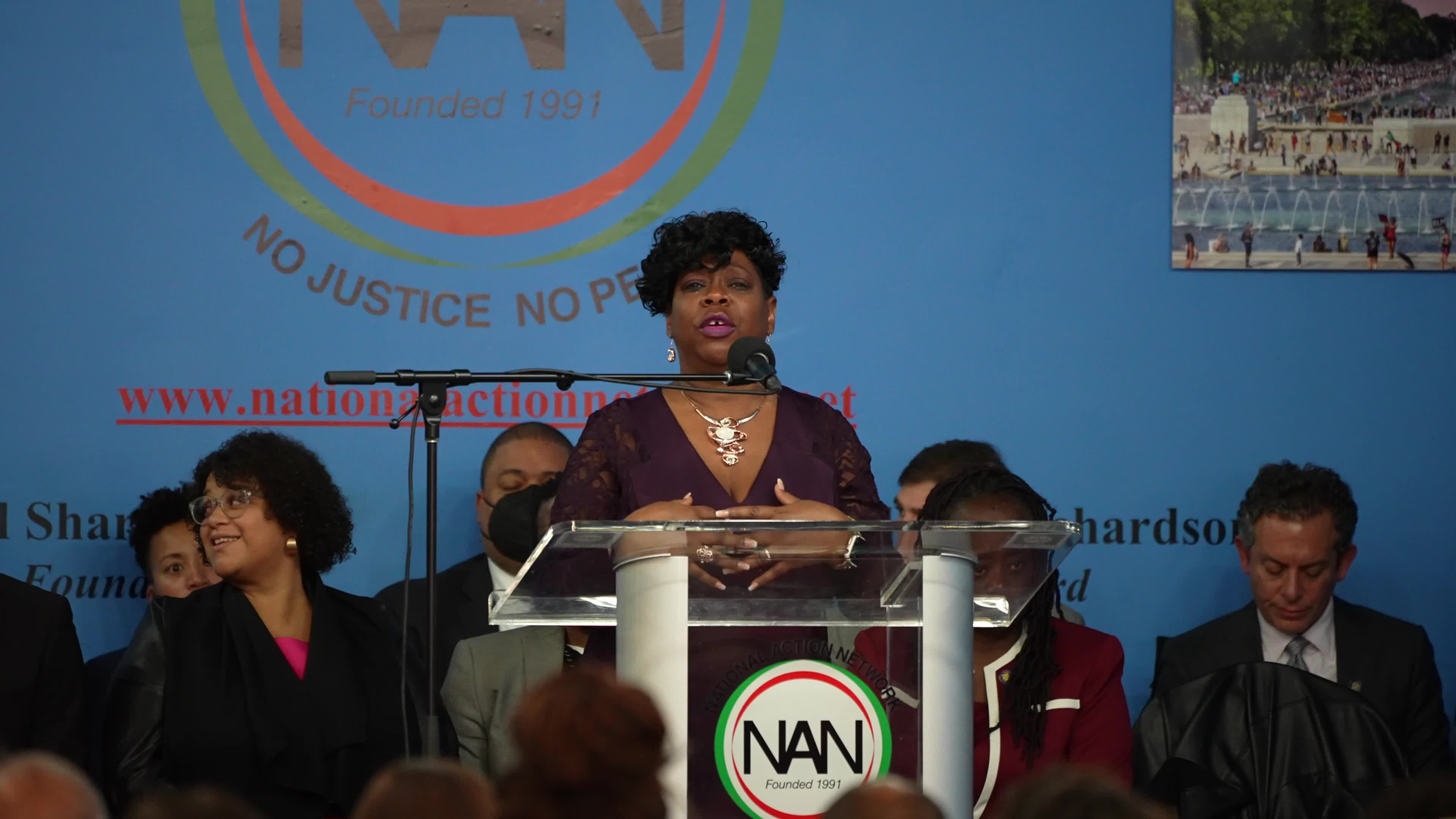 Martin Luther King day celebration at the National Action Network