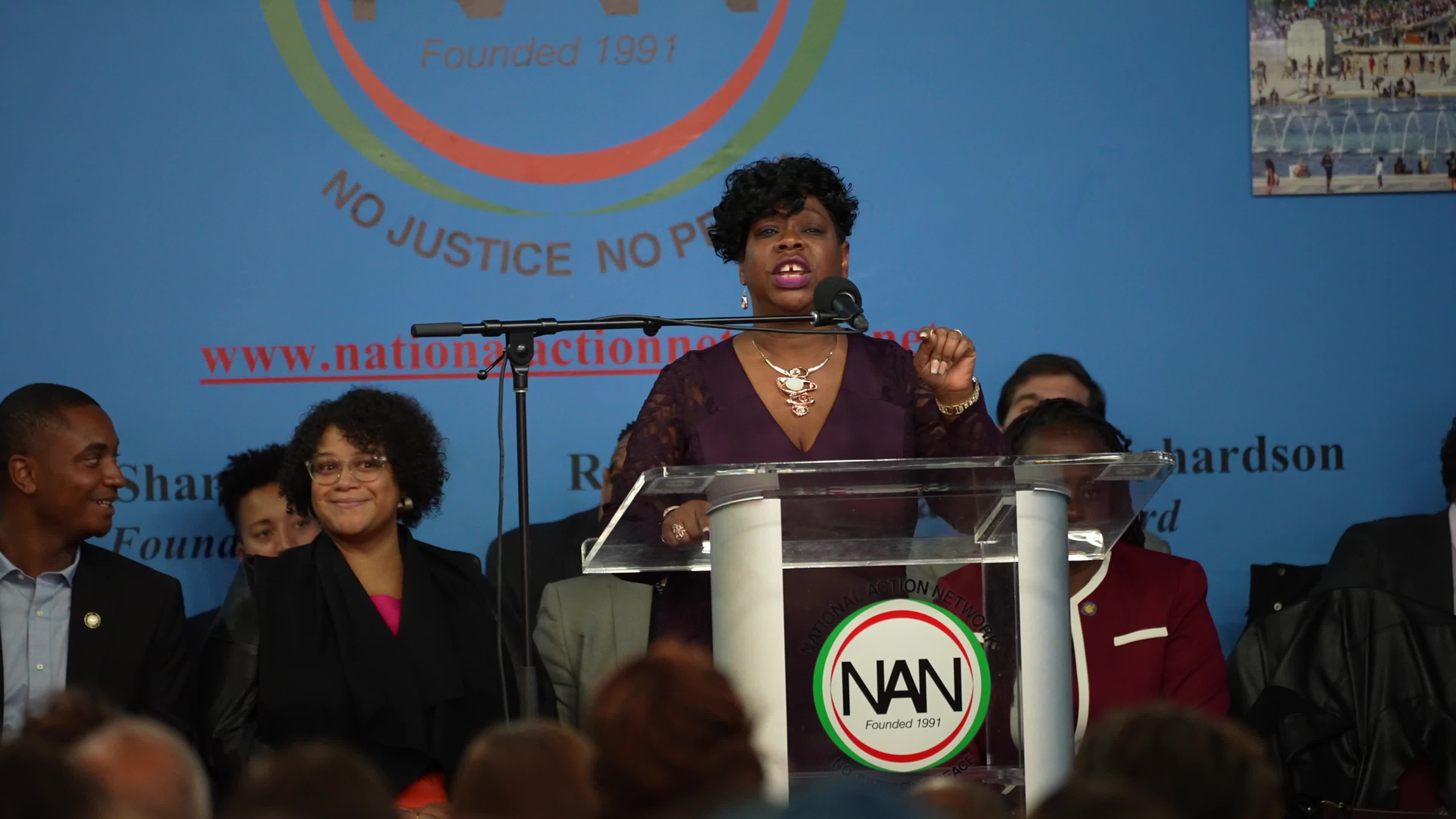 Martin Luther King day celebration at the National Action Network