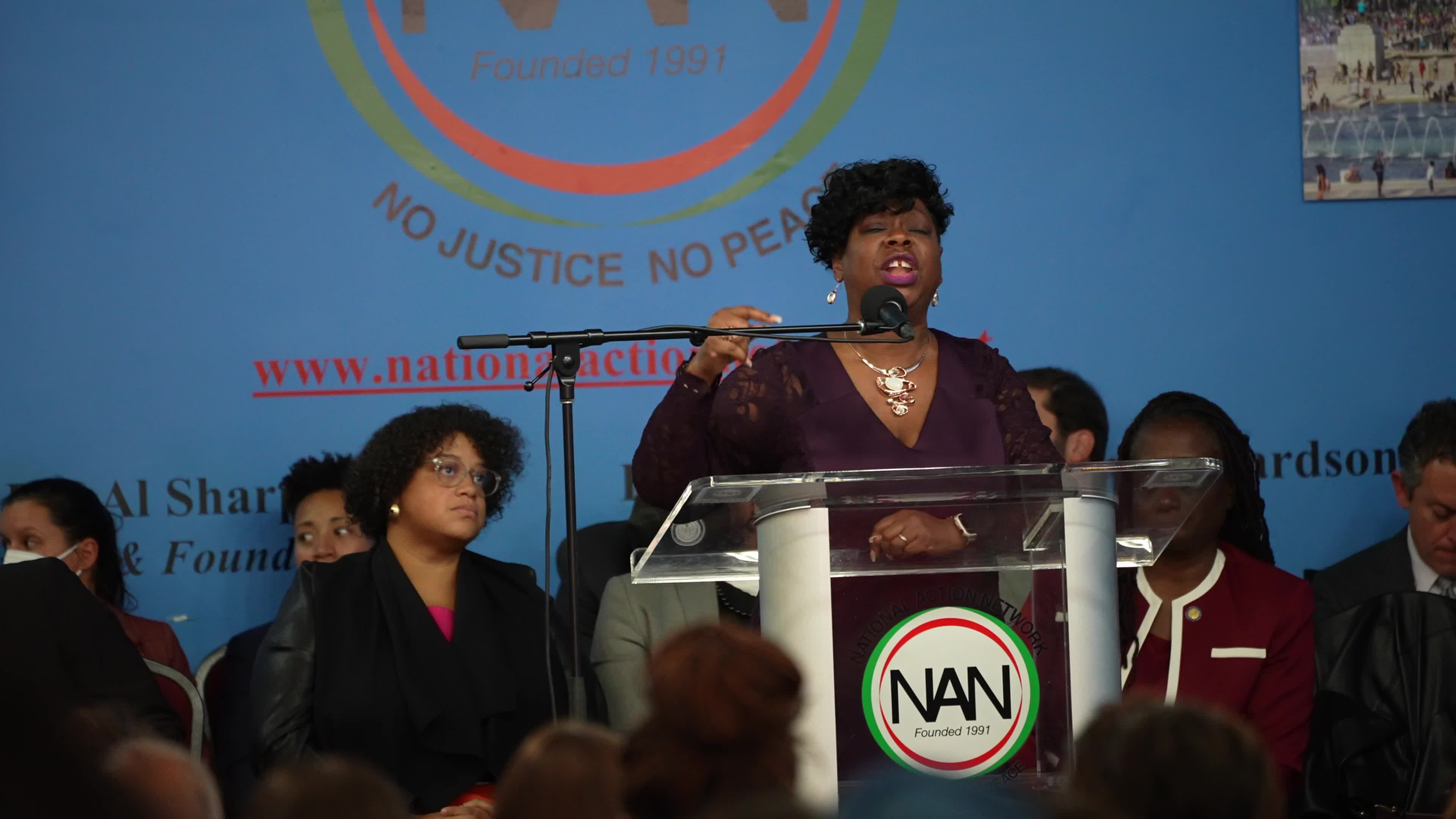 Martin Luther King day celebration at the National Action Network