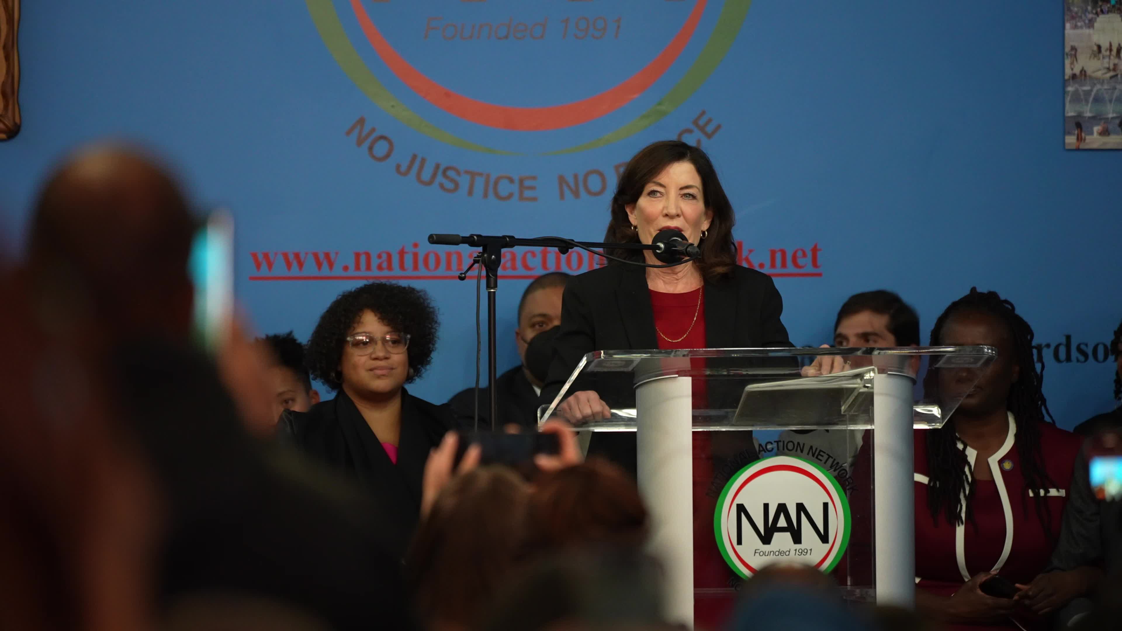 Martin Luther King day celebration at the National Action Network