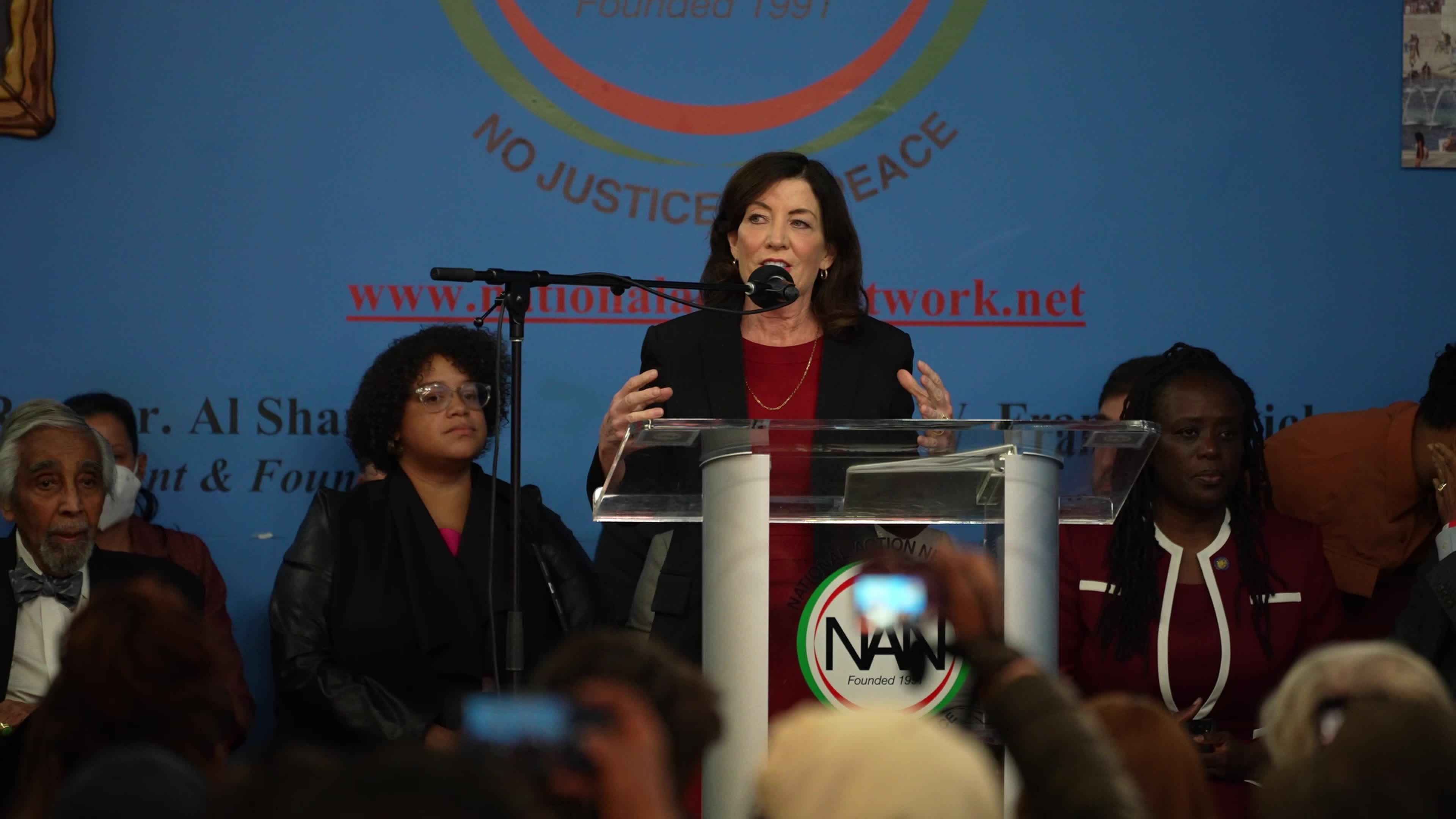 Martin Luther King day celebration at the National Action Network