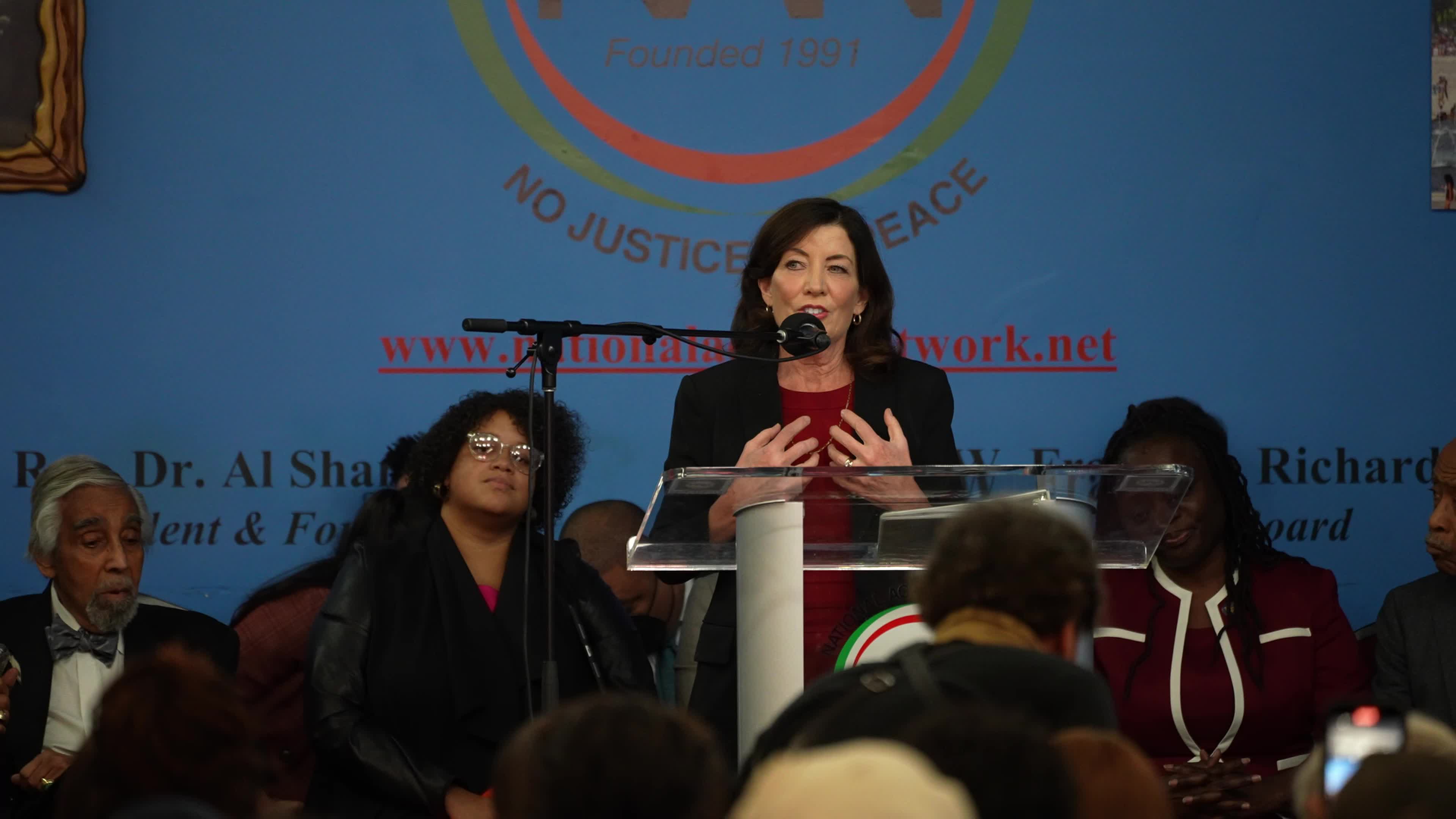 Martin Luther King day celebration at the National Action Network