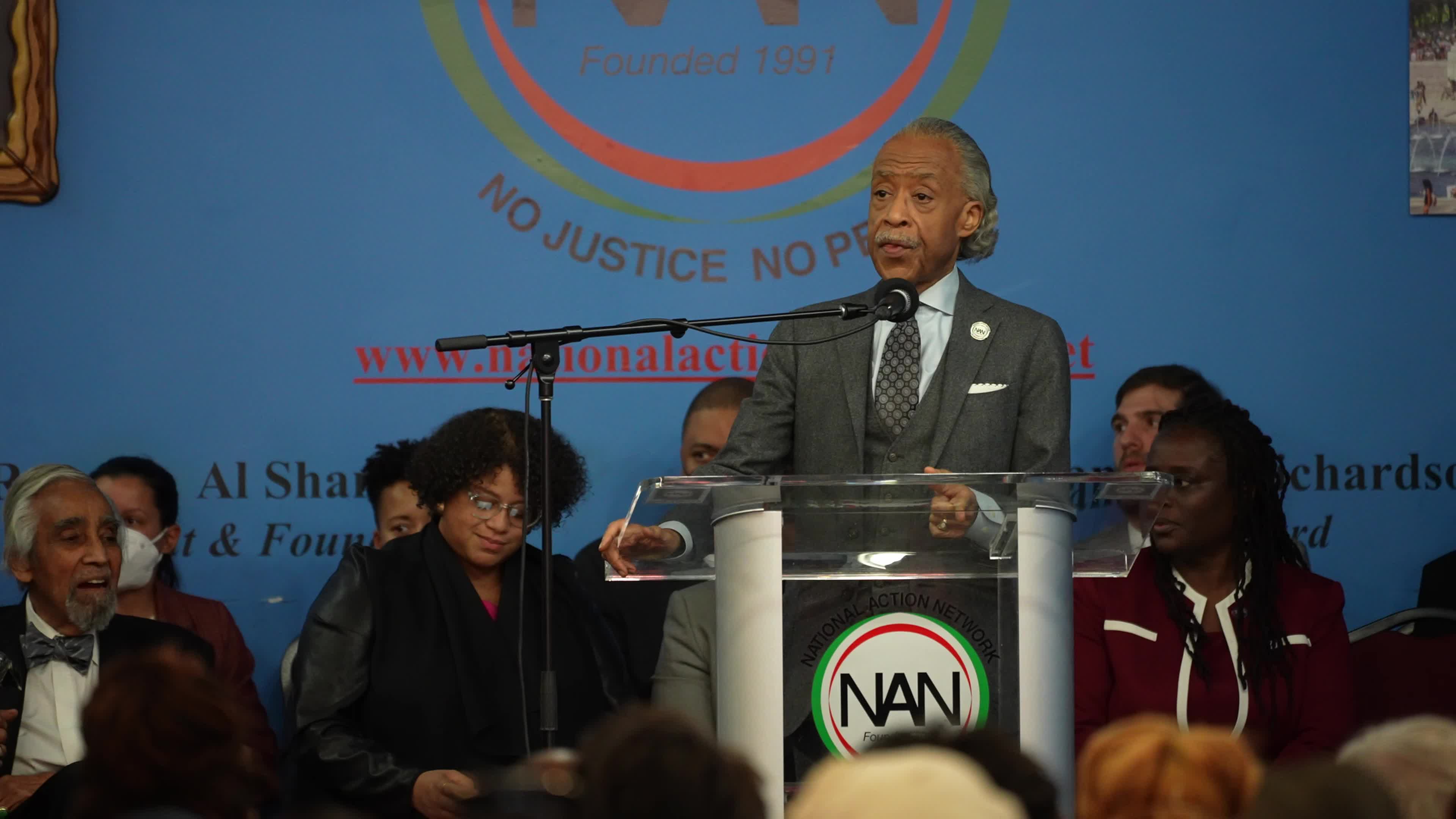 Martin Luther King day celebration at the National Action Network