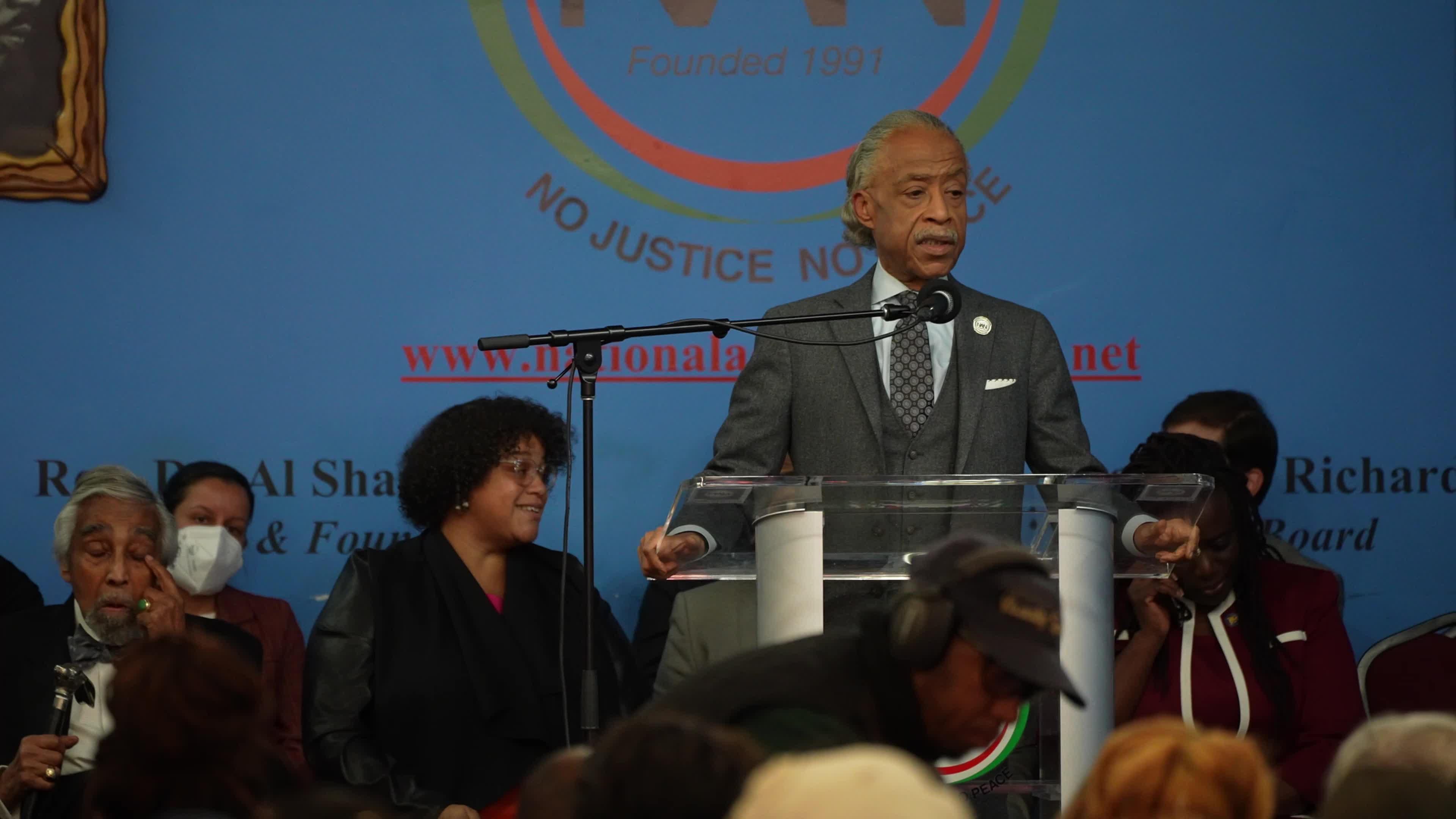 Martin Luther King day celebration at the National Action Network