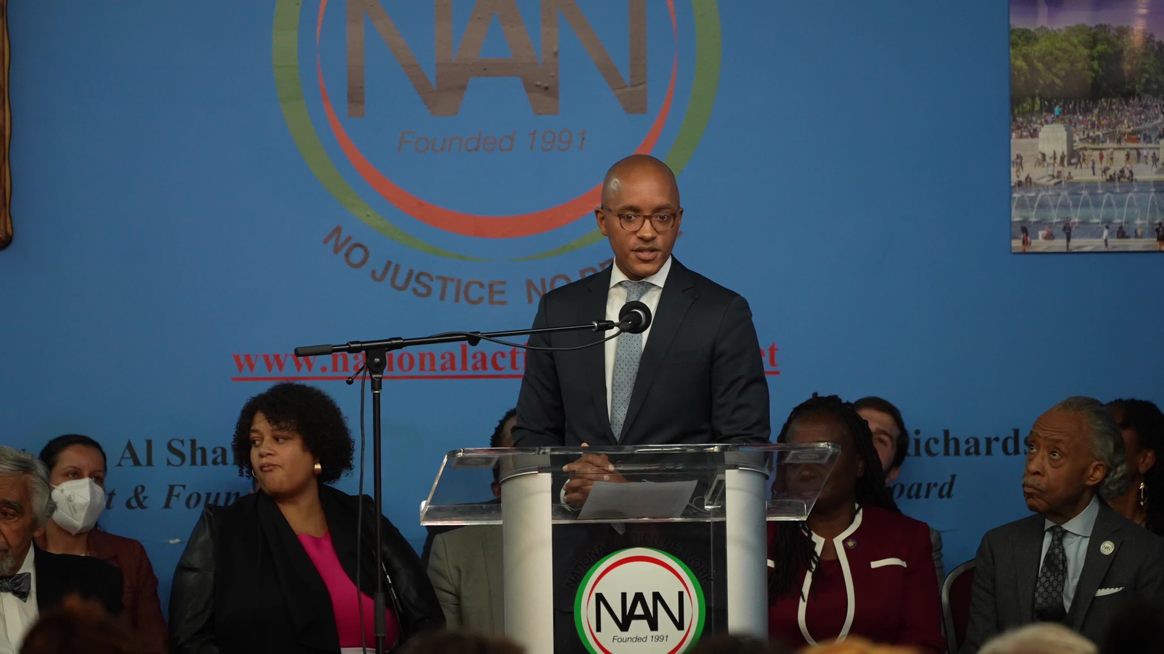 Martin Luther King day celebration at the National Action Network