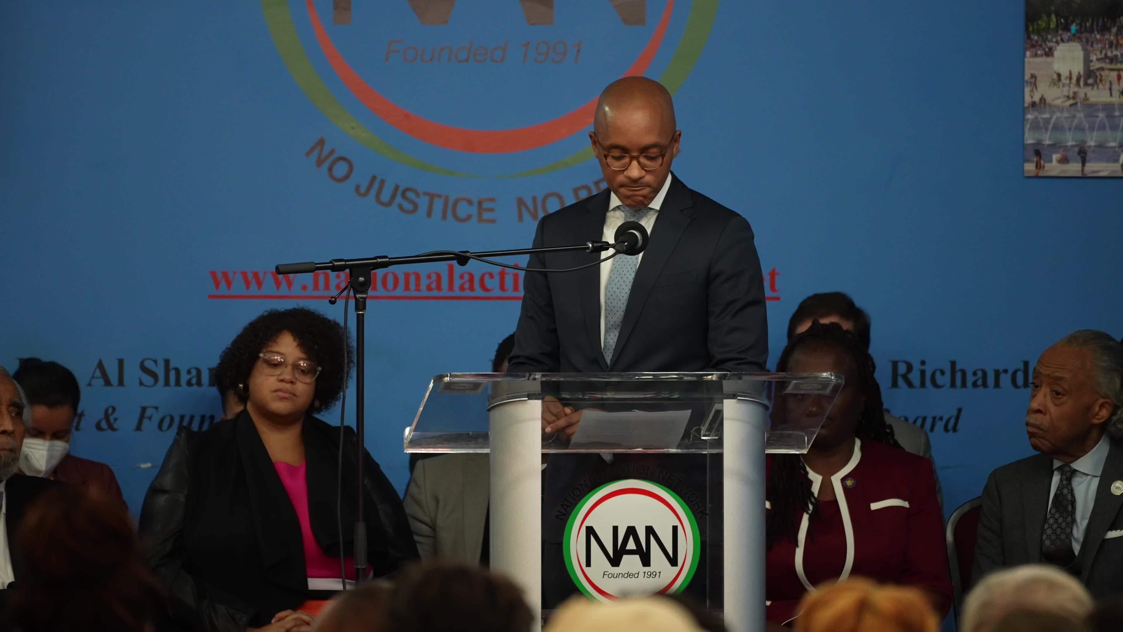 Martin Luther King day celebration at the National Action Network
