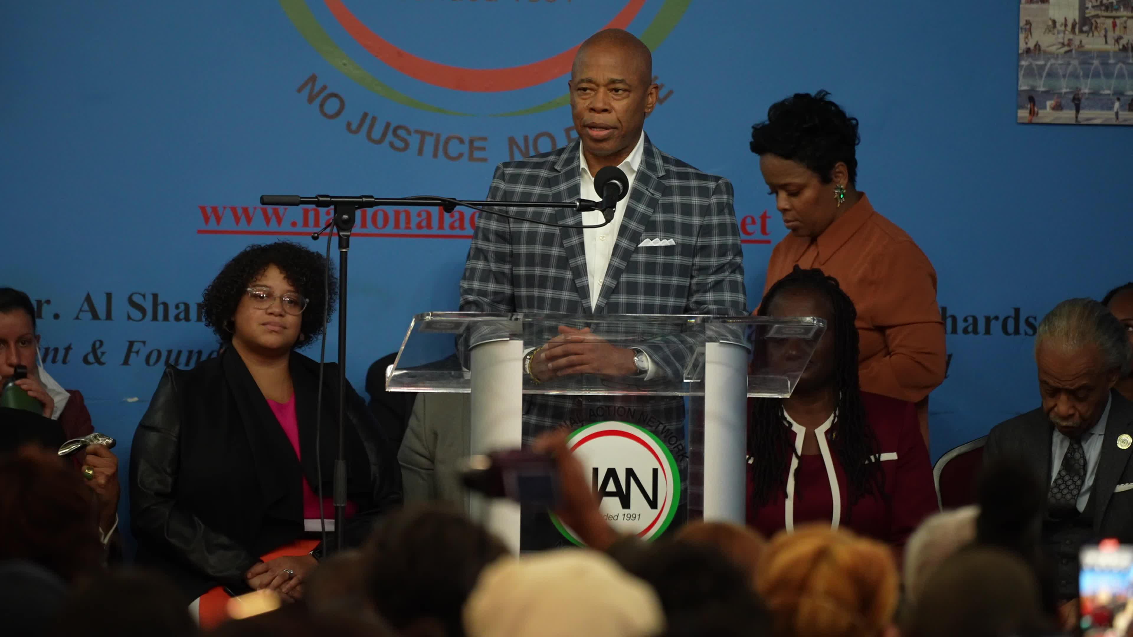 Martin Luther King day celebration at the National Action Network