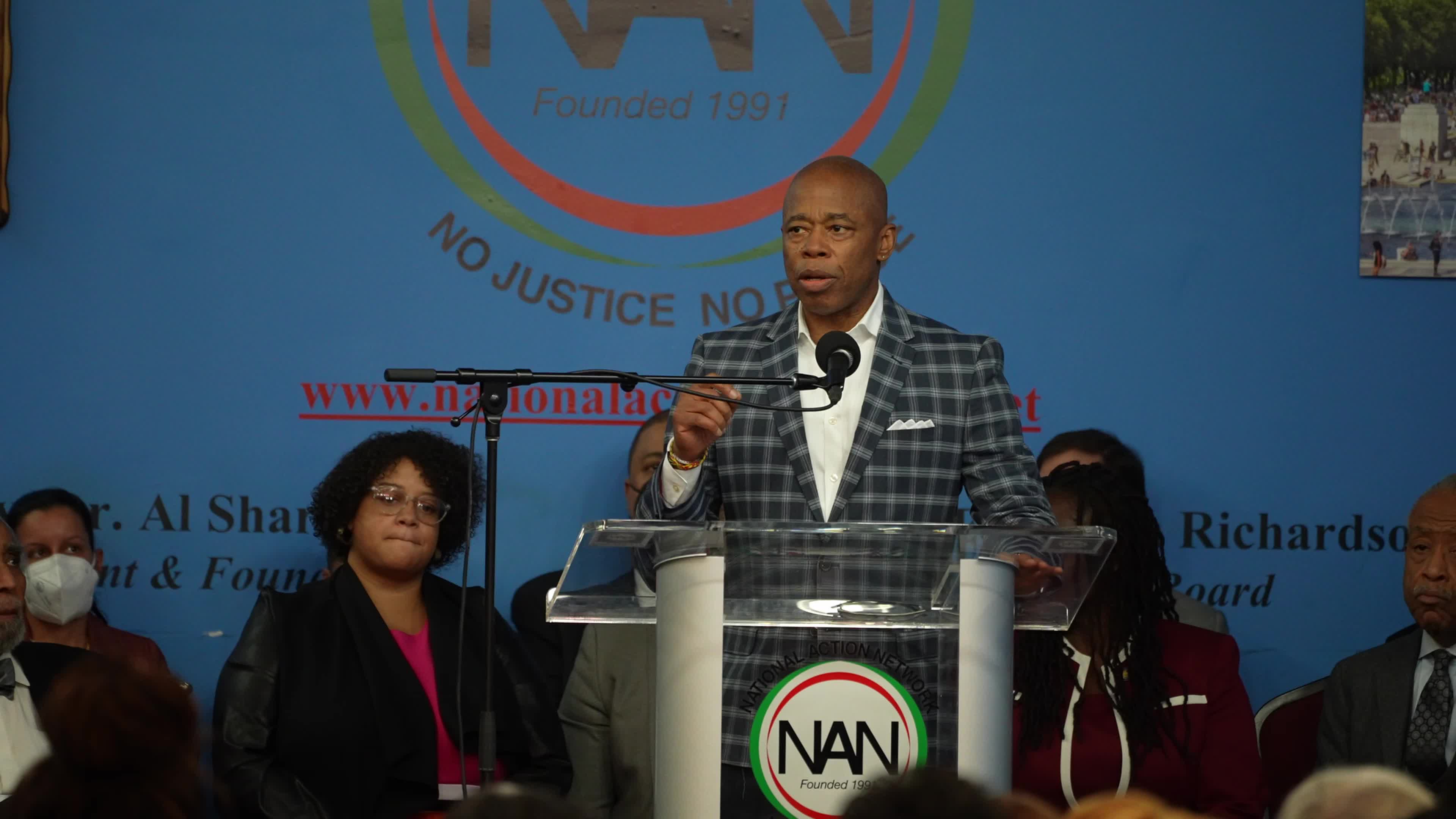 Martin Luther King day celebration at the National Action Network