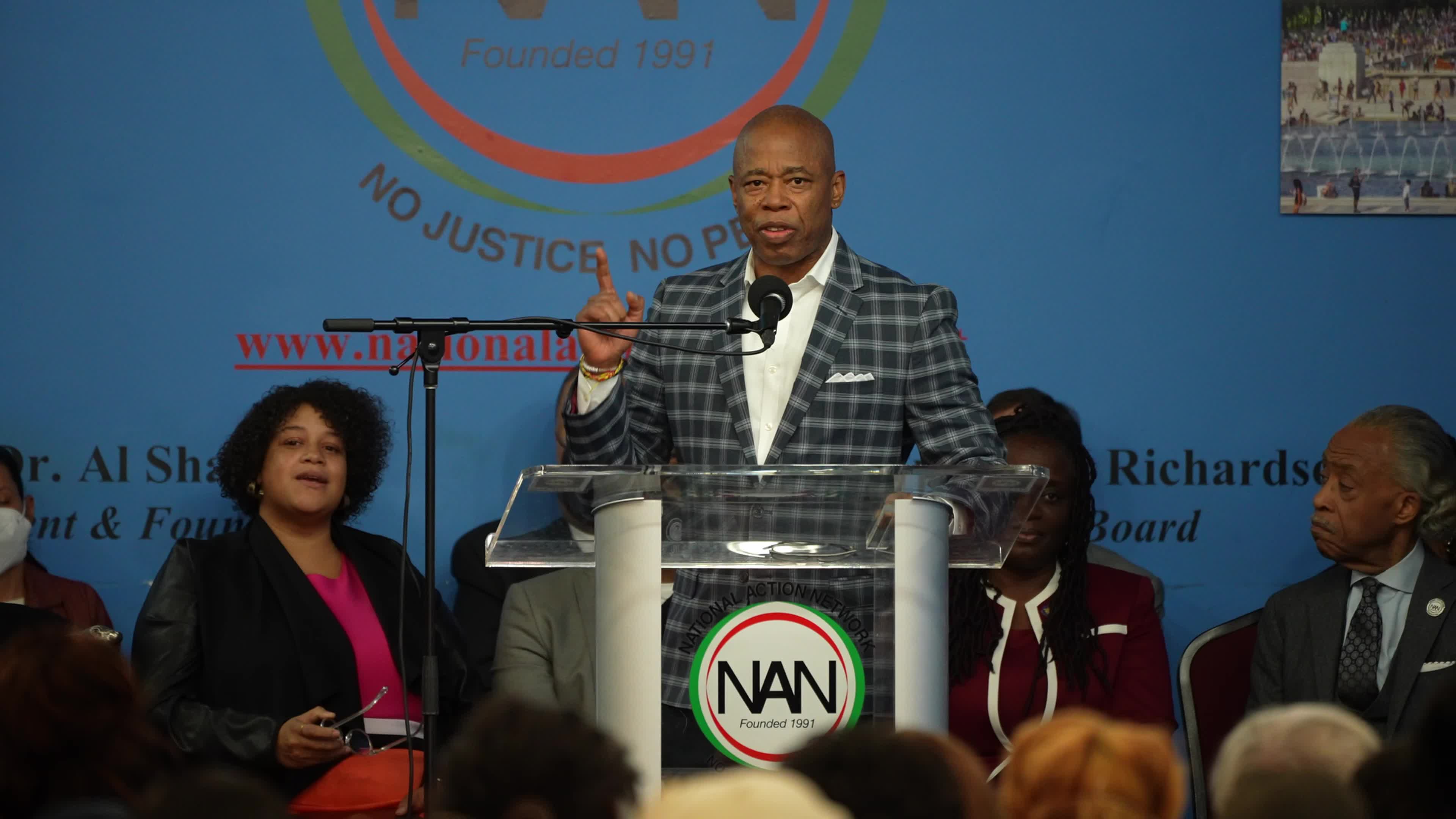 Martin Luther King day celebration at the National Action Network