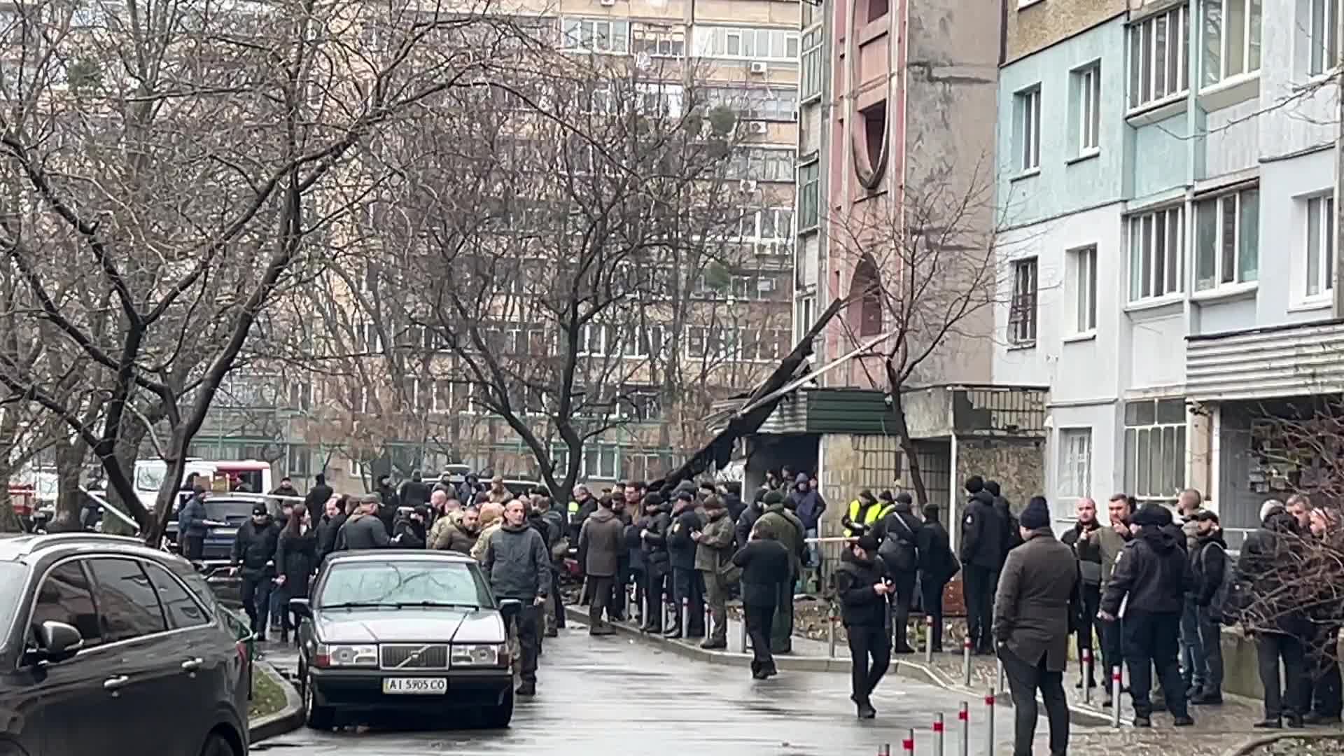 Ukraine Helicopter Crash Near Kindergarten Kills Ministry Leadership