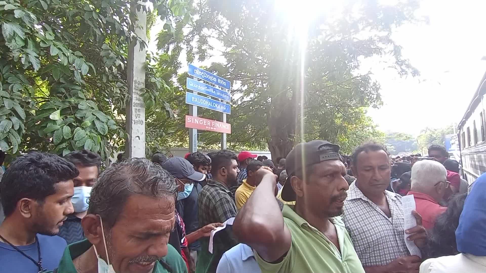 Protest In Colombo, Sri Lanka