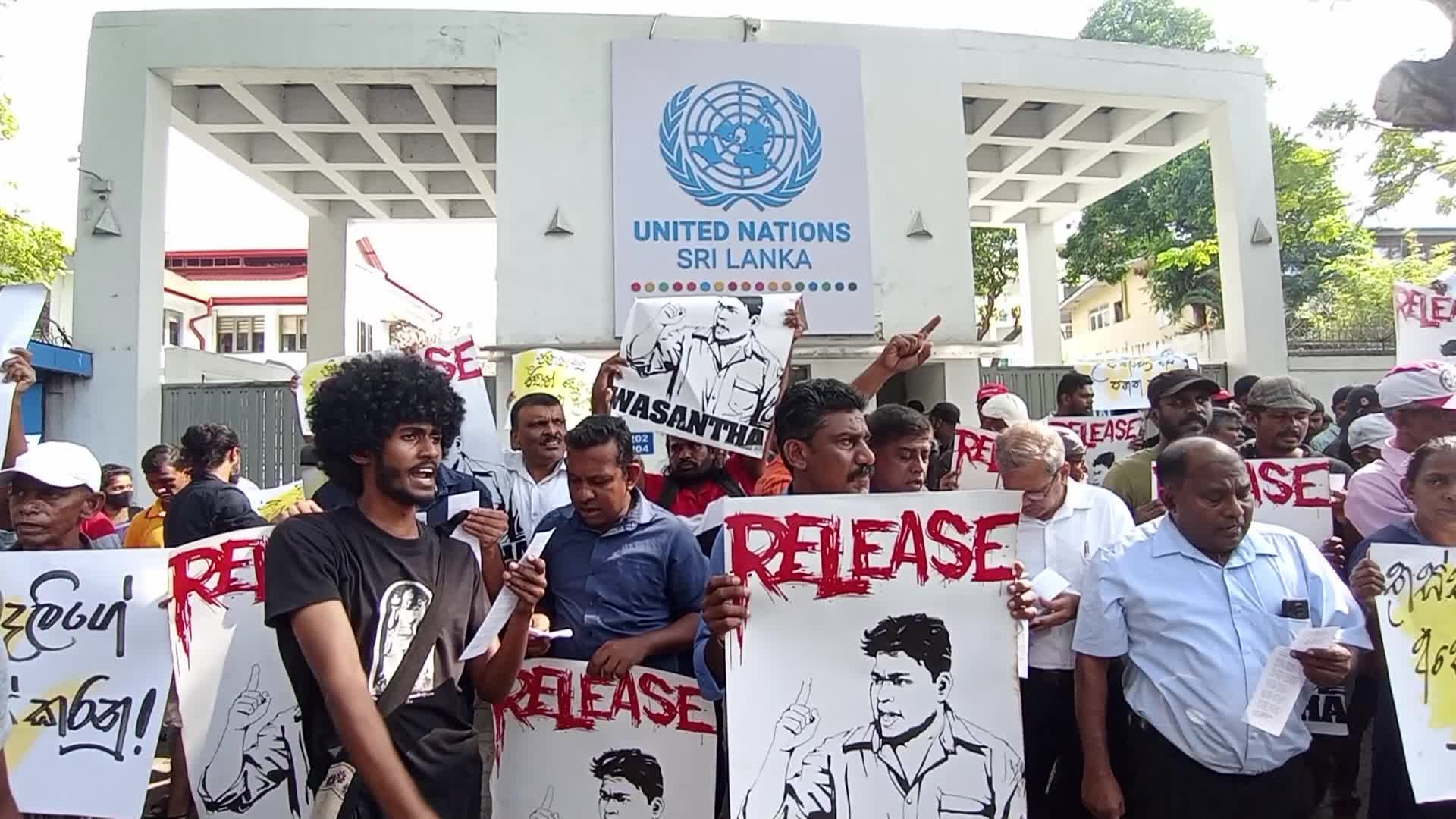 Protest In Colombo, Sri Lanka