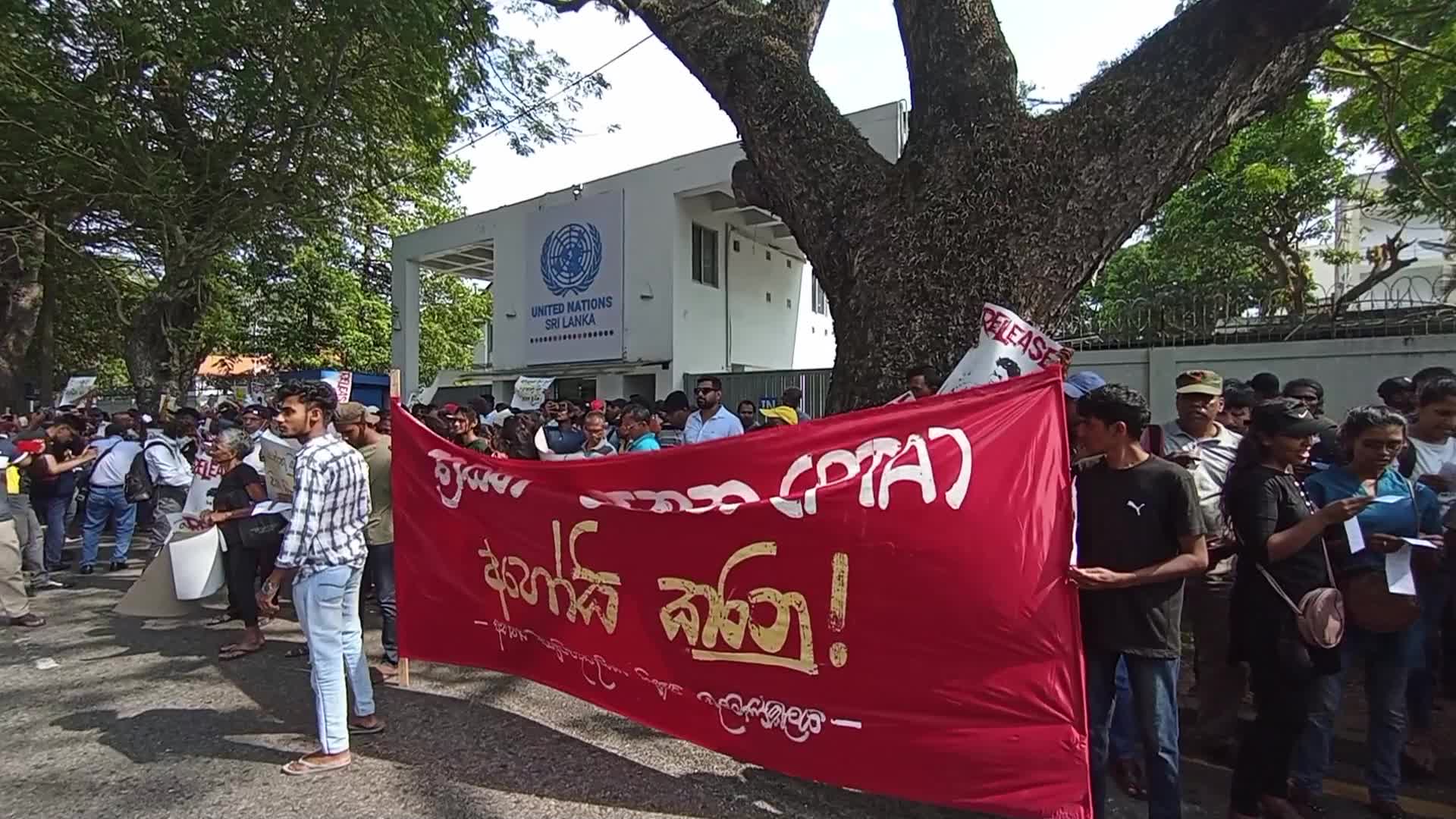 Protest In Colombo, Sri Lanka