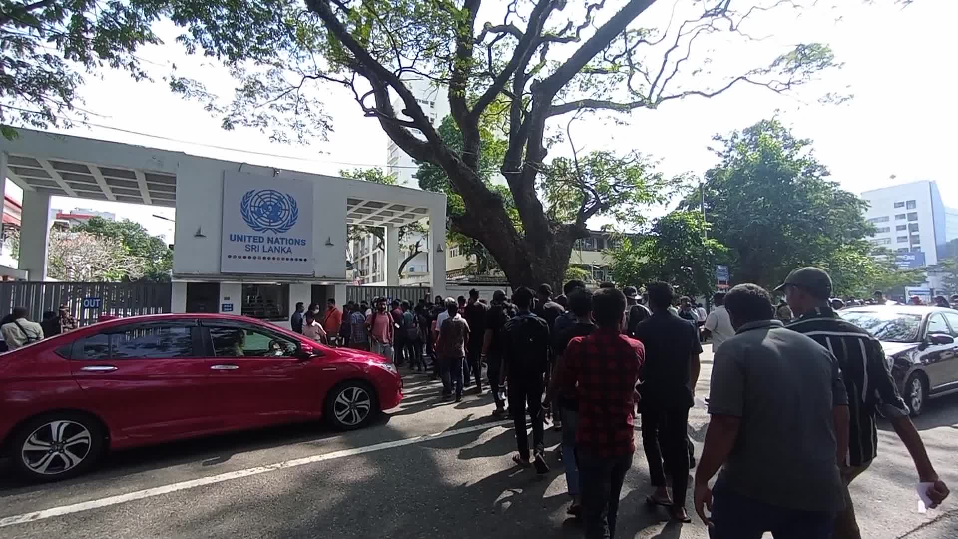 Protest In Colombo, Sri Lanka