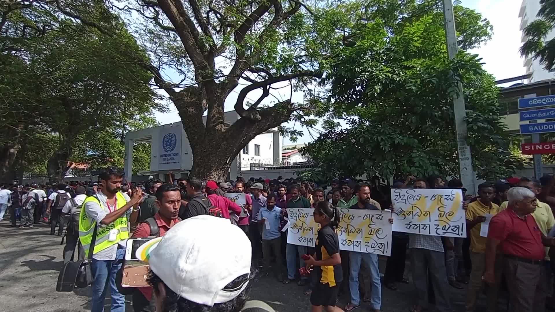 Protest In Colombo, Sri Lanka