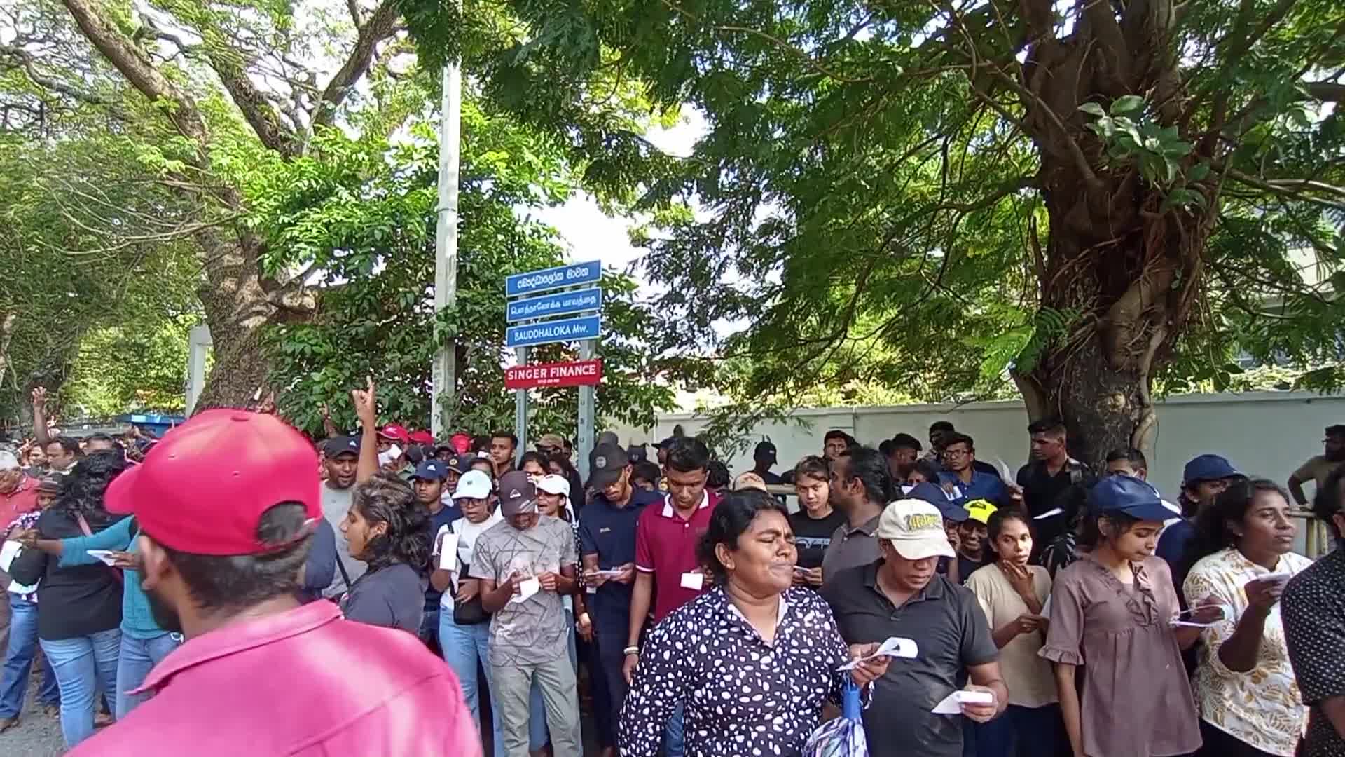 Protest In Colombo, Sri Lanka