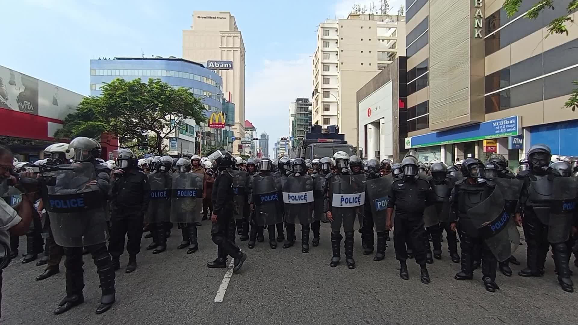 Protest In Colombo, Sri Lanka