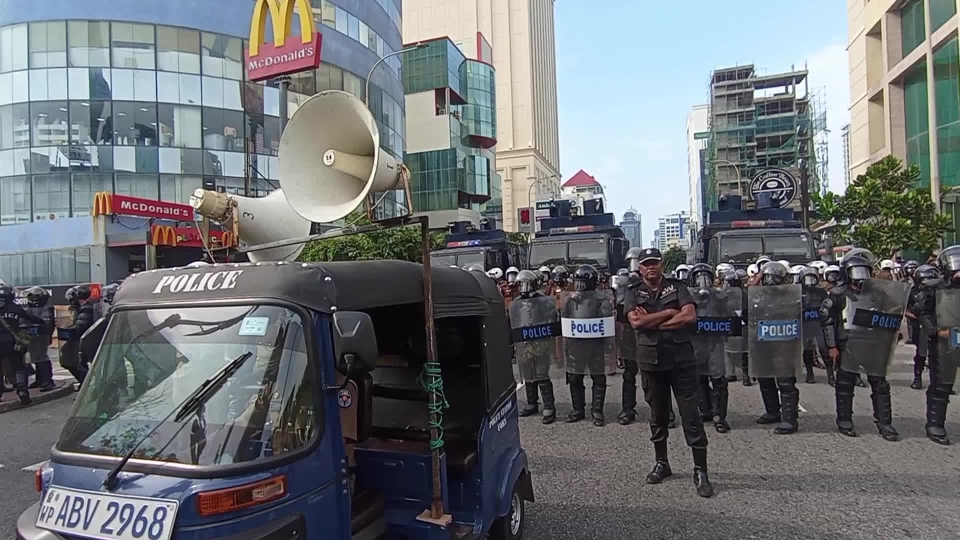 Protest In Colombo, Sri Lanka