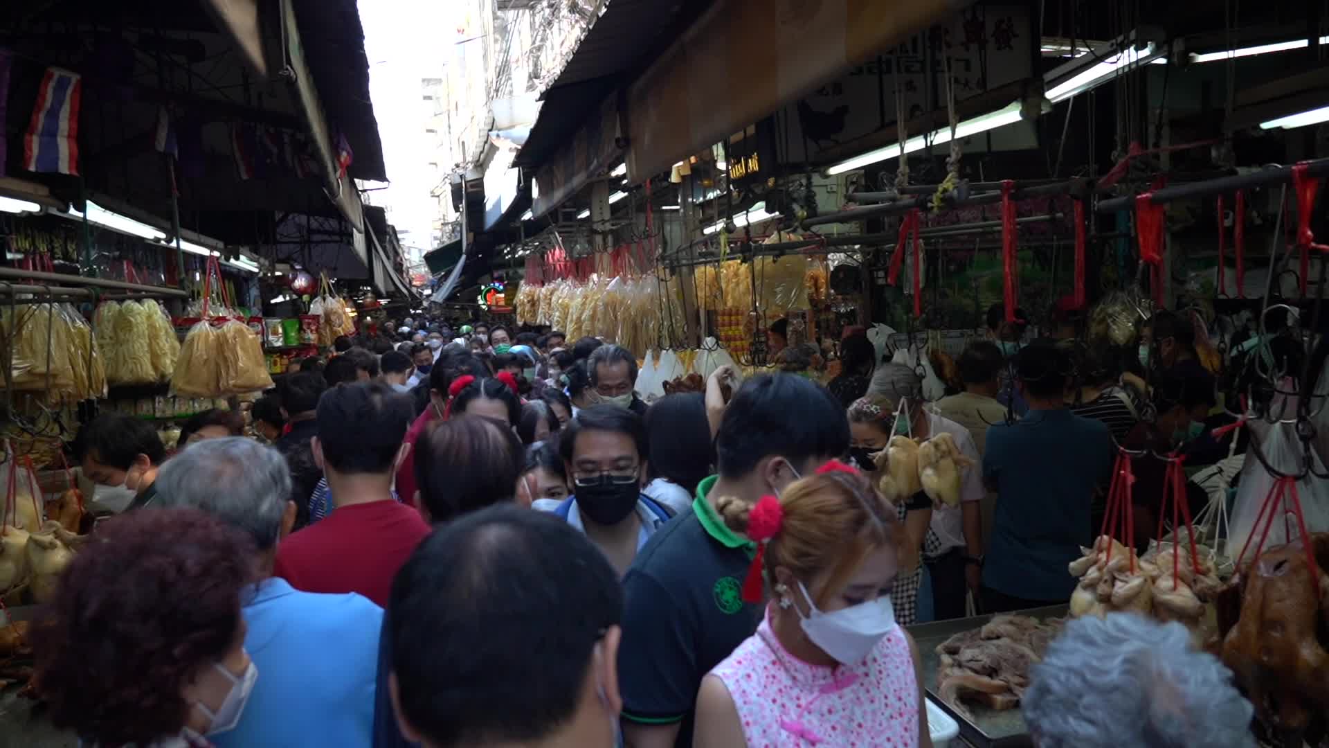 Chinese Lunar New Year celebrations in Bangkok.