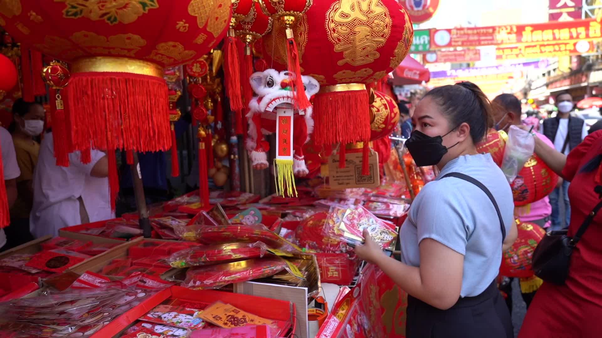 Chinese Lunar New Year celebrations in Bangkok.