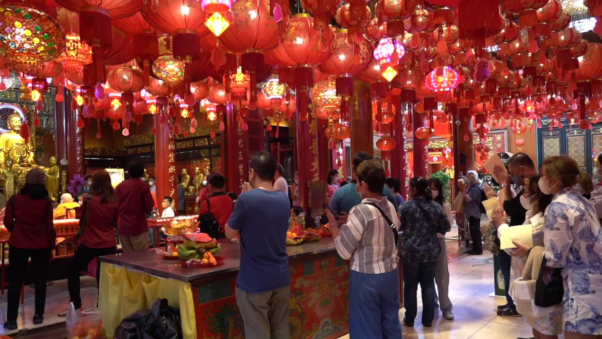 Chinese Lunar New Year celebrations in Bangkok.