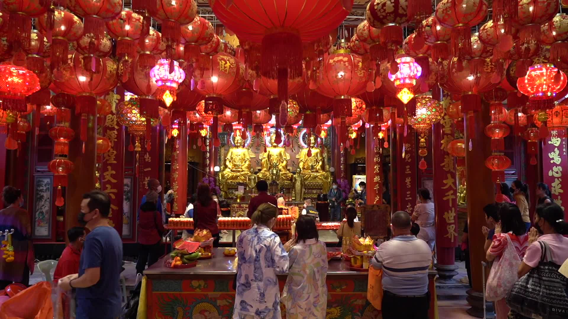 Chinese Lunar New Year celebrations in Bangkok.