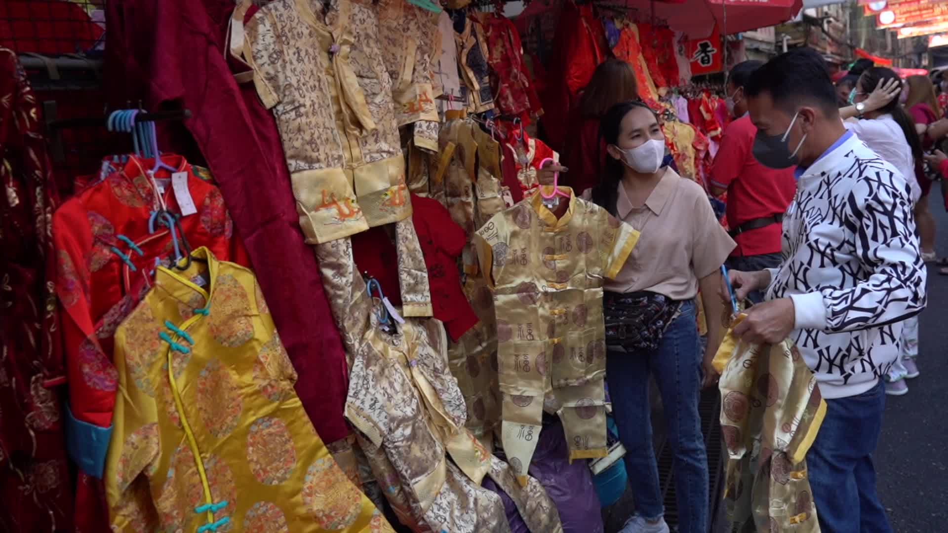 Chinese Lunar New Year celebrations in Bangkok.