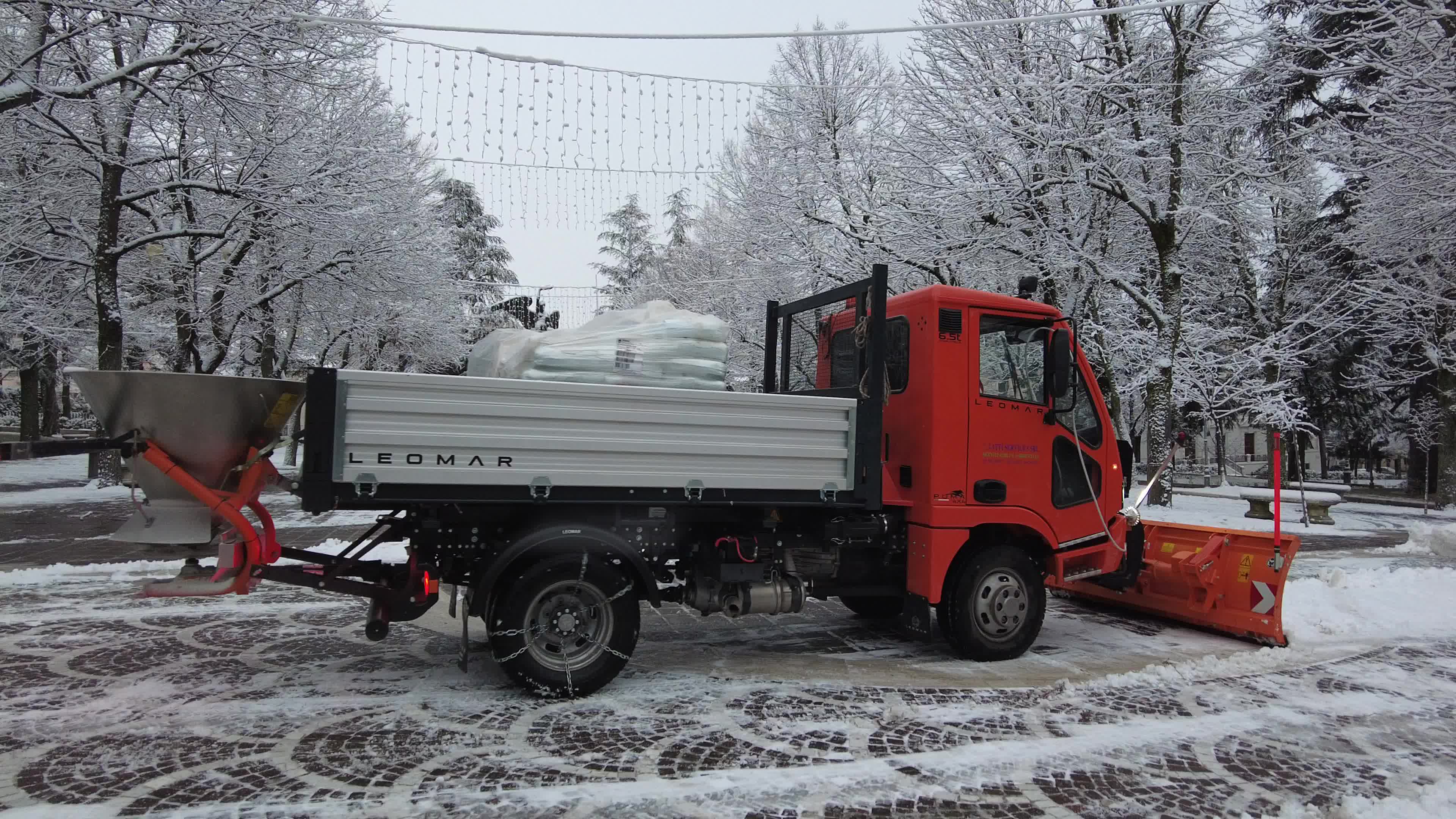Snowfall And Bad Weather In Italy
