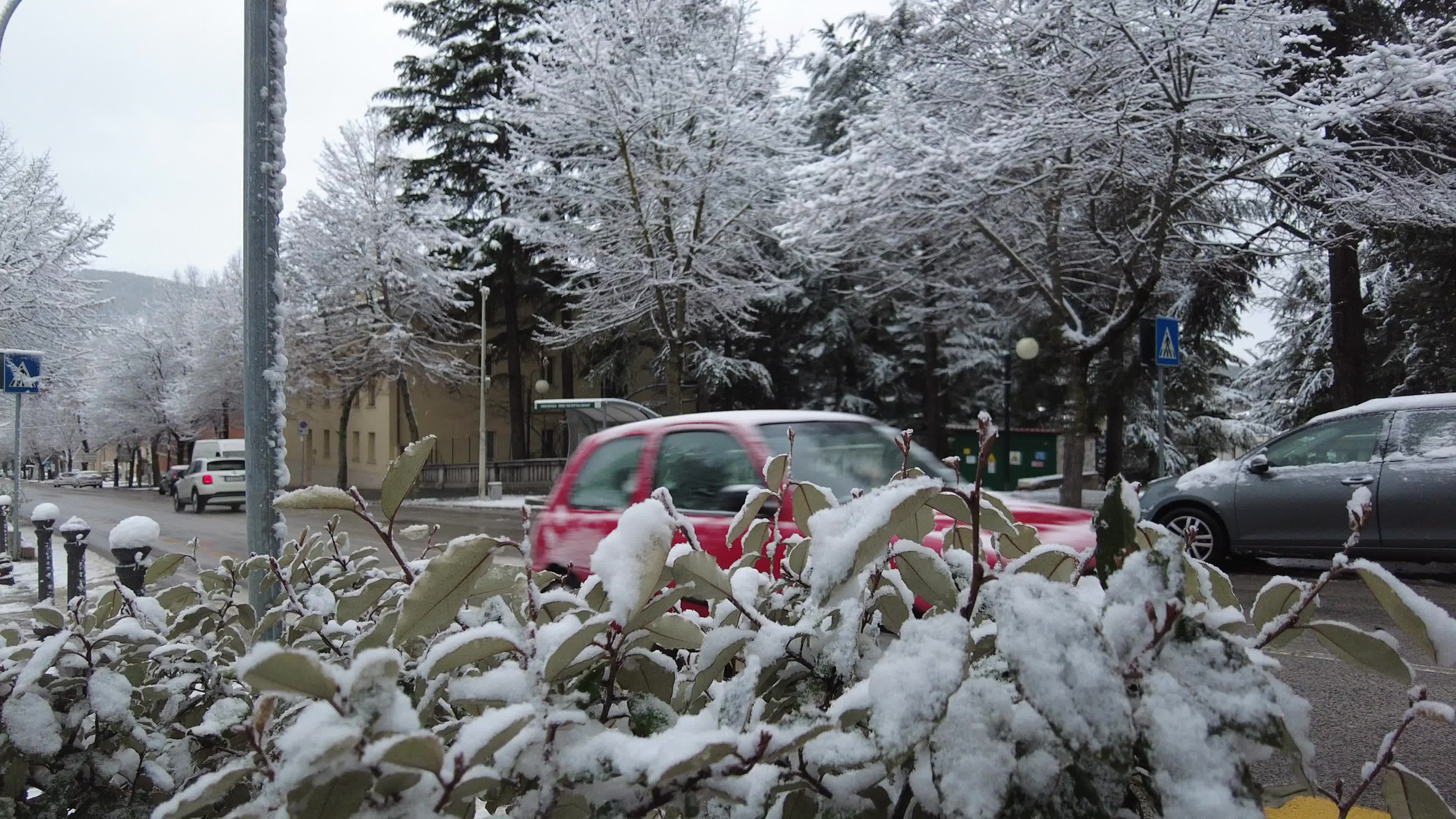 Snowfall And Bad Weather In Italy