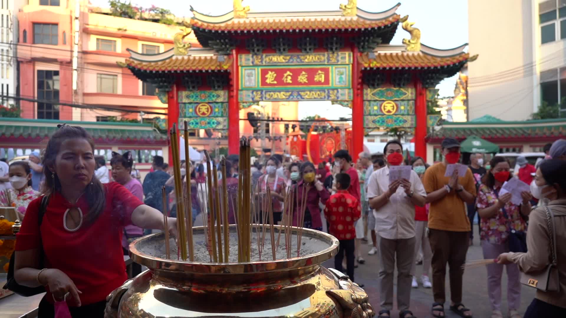 Chinese Lunar New Year Celebrations in Bangkok.