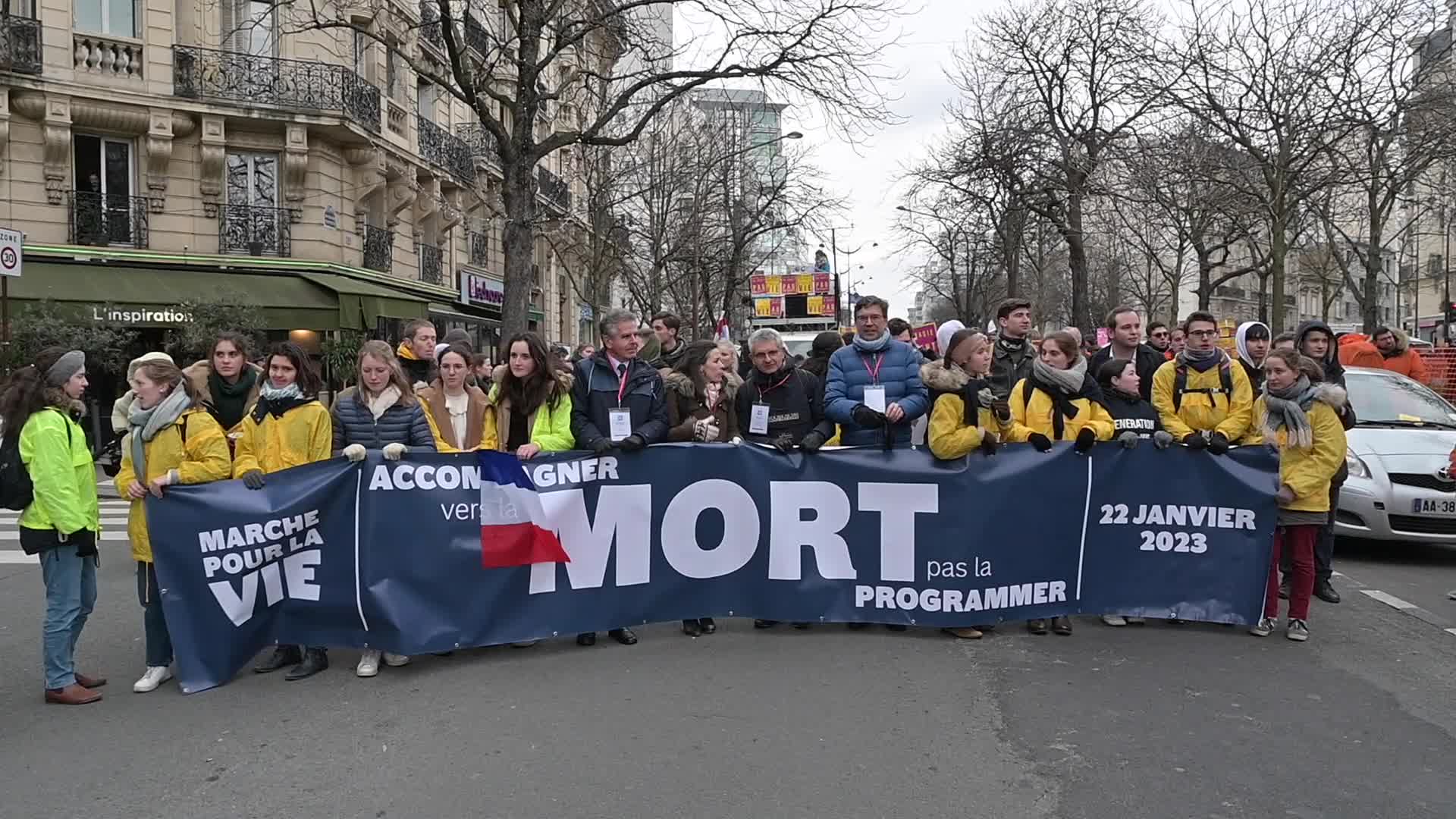 Walk for life, Marche pour la Vie in Paris