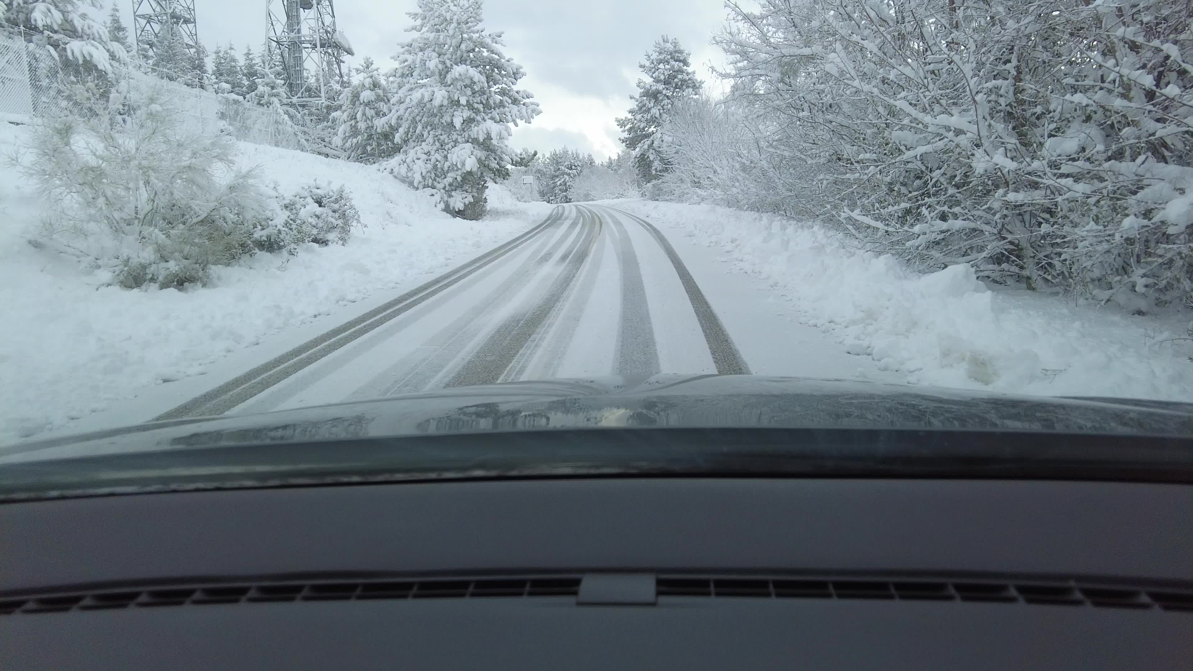 Bad Weather And Snowfall In Italy