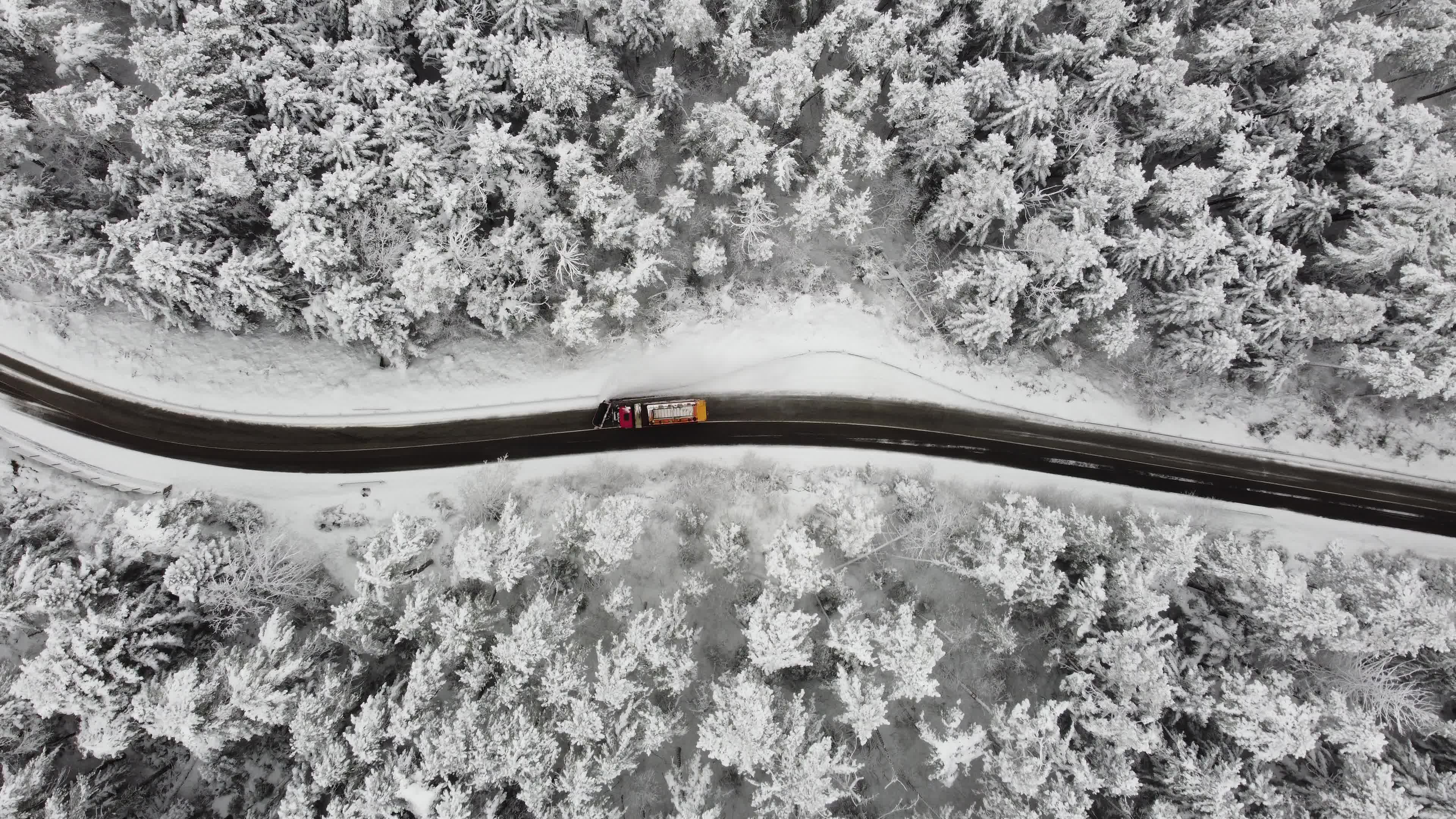Bad Weather And Snowfall In Italy