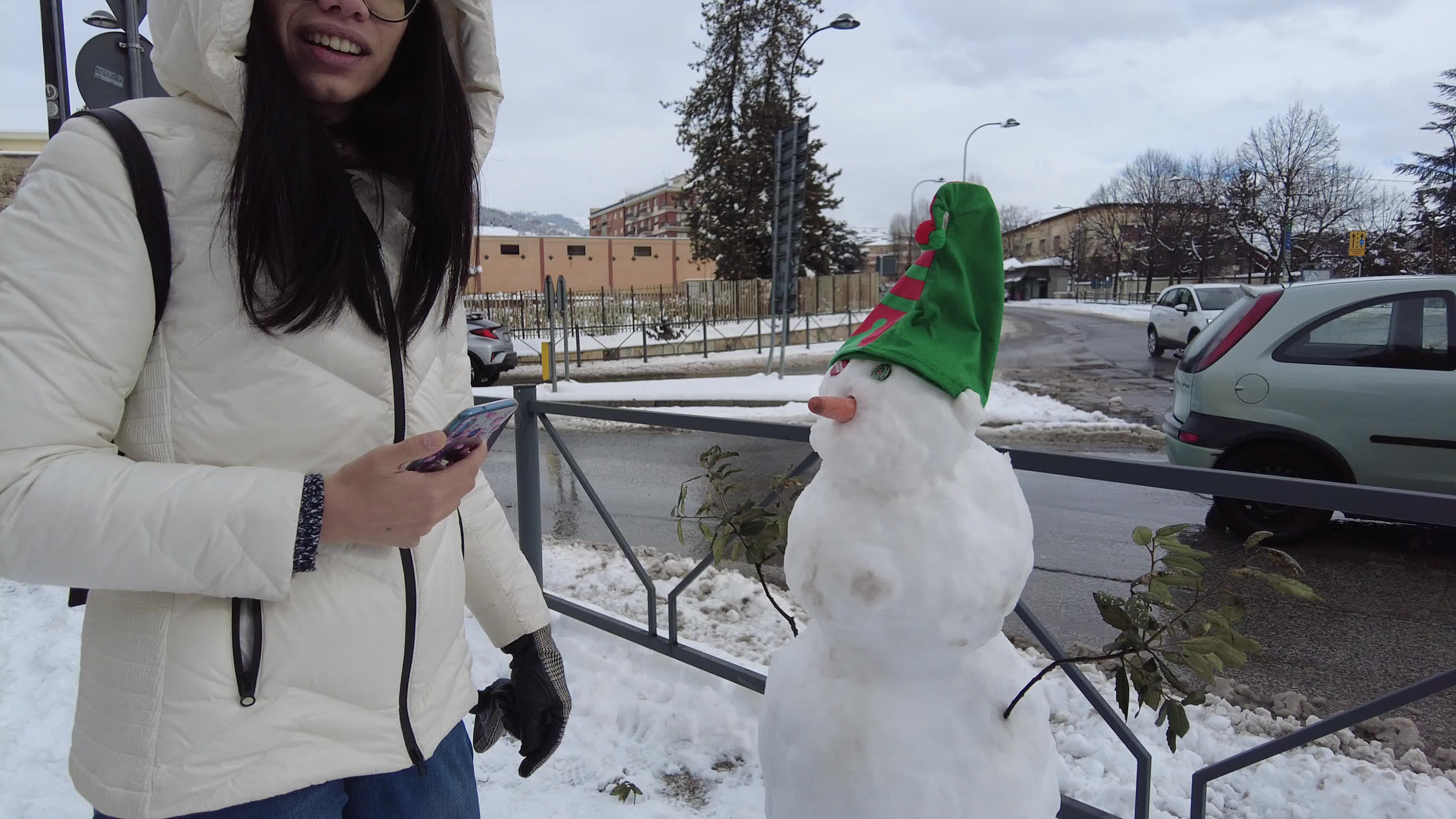 Bad Weather And Snowfall In Italy