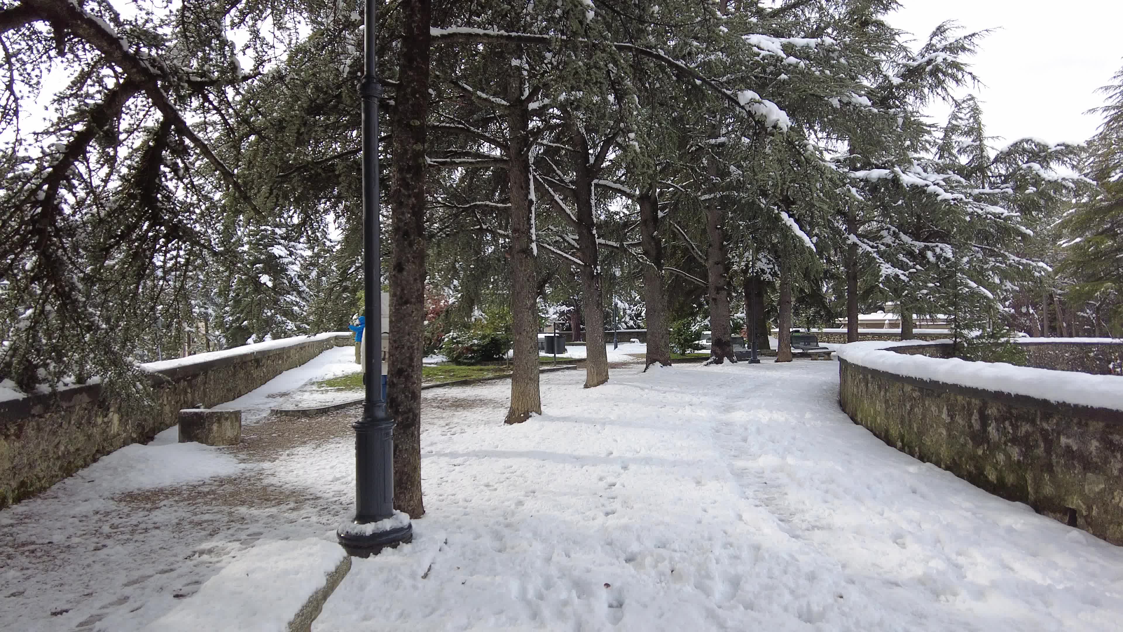 Bad Weather And Snowfall In Italy