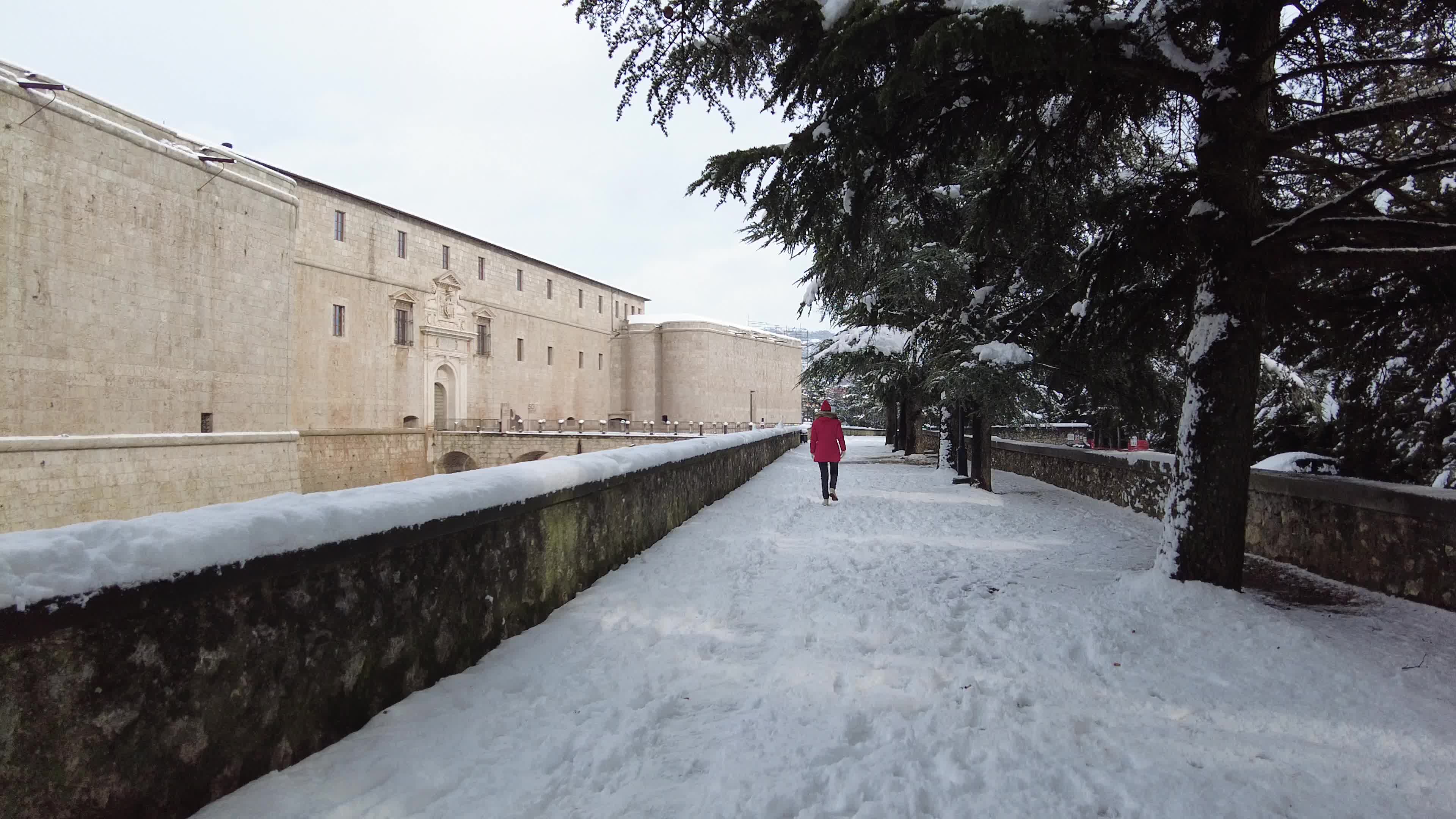 Bad Weather And Snowfall In Italy