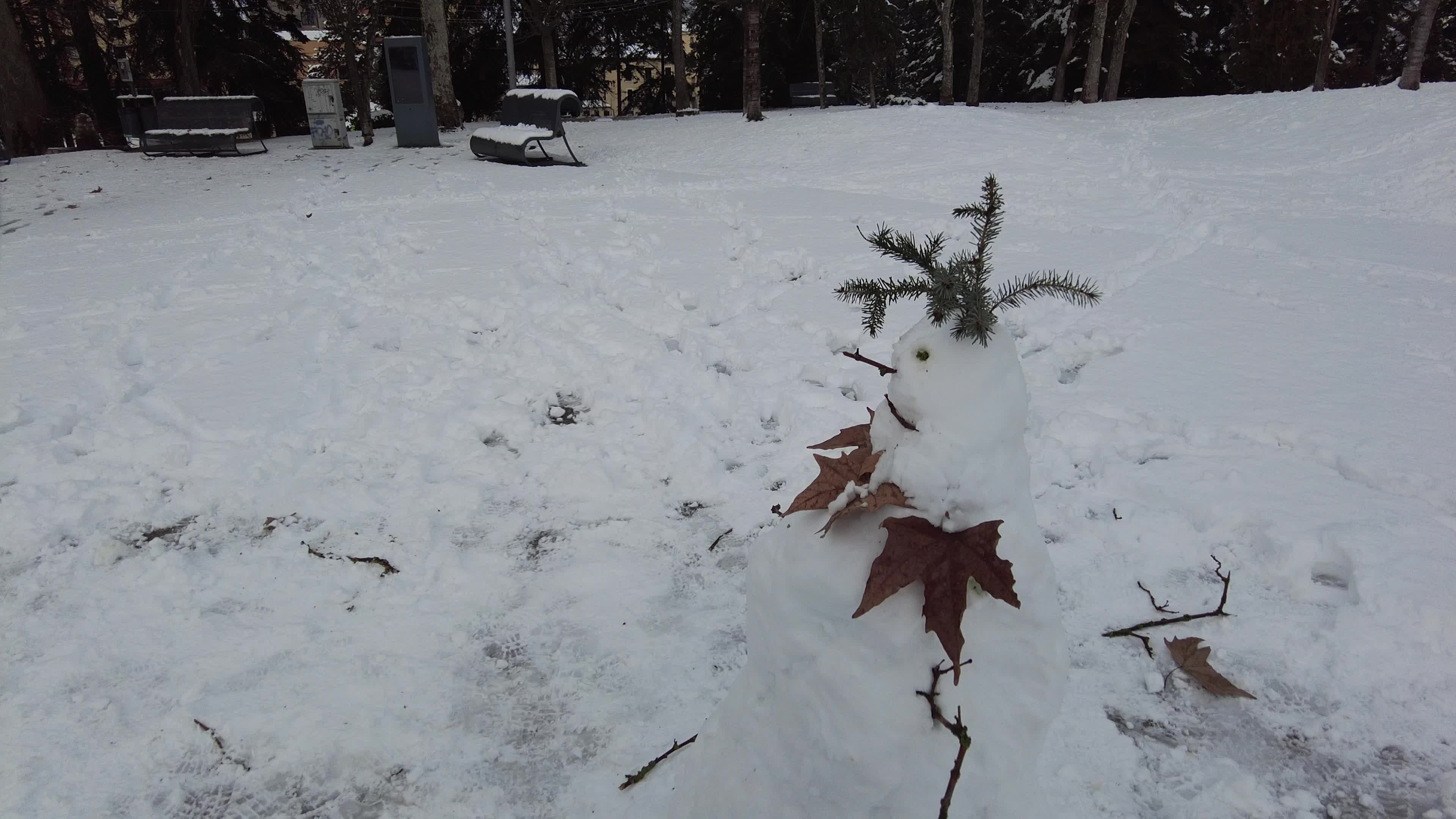 Bad Weather And Snowfall In Italy