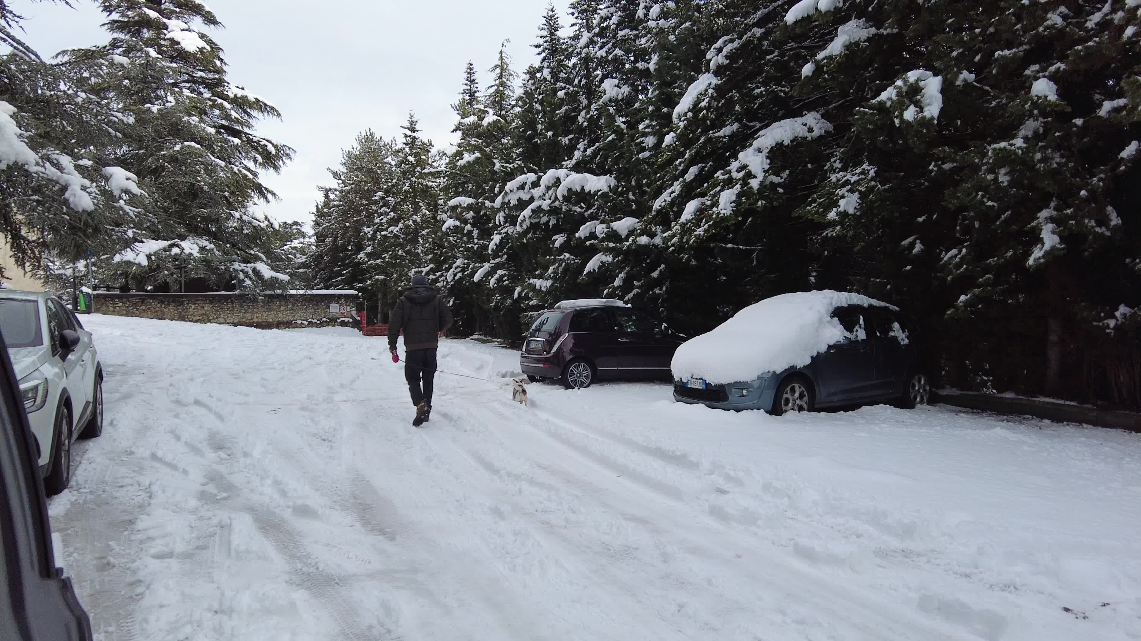Bad Weather And Snowfall In Italy
