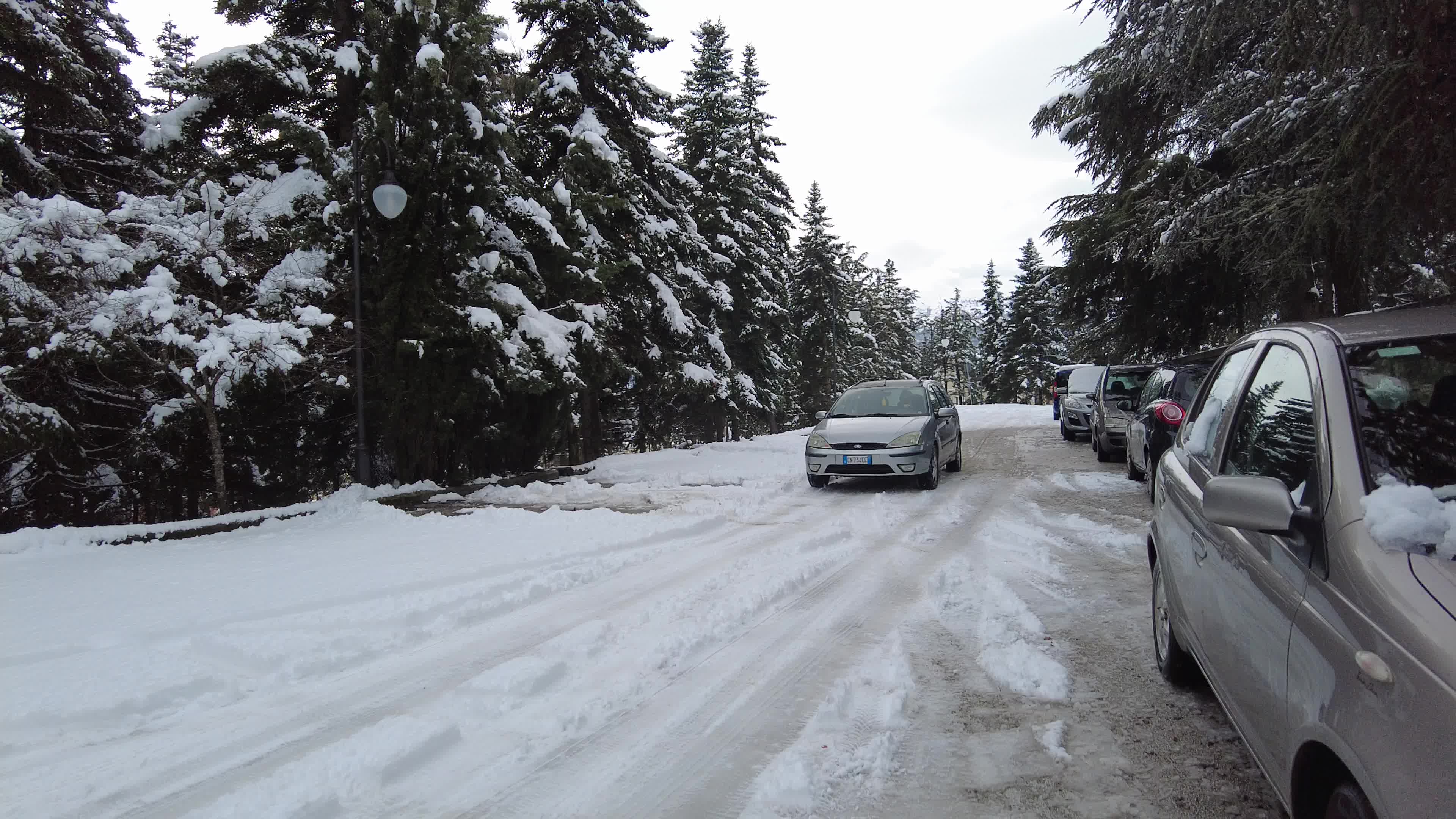 Bad Weather And Snowfall In Italy
