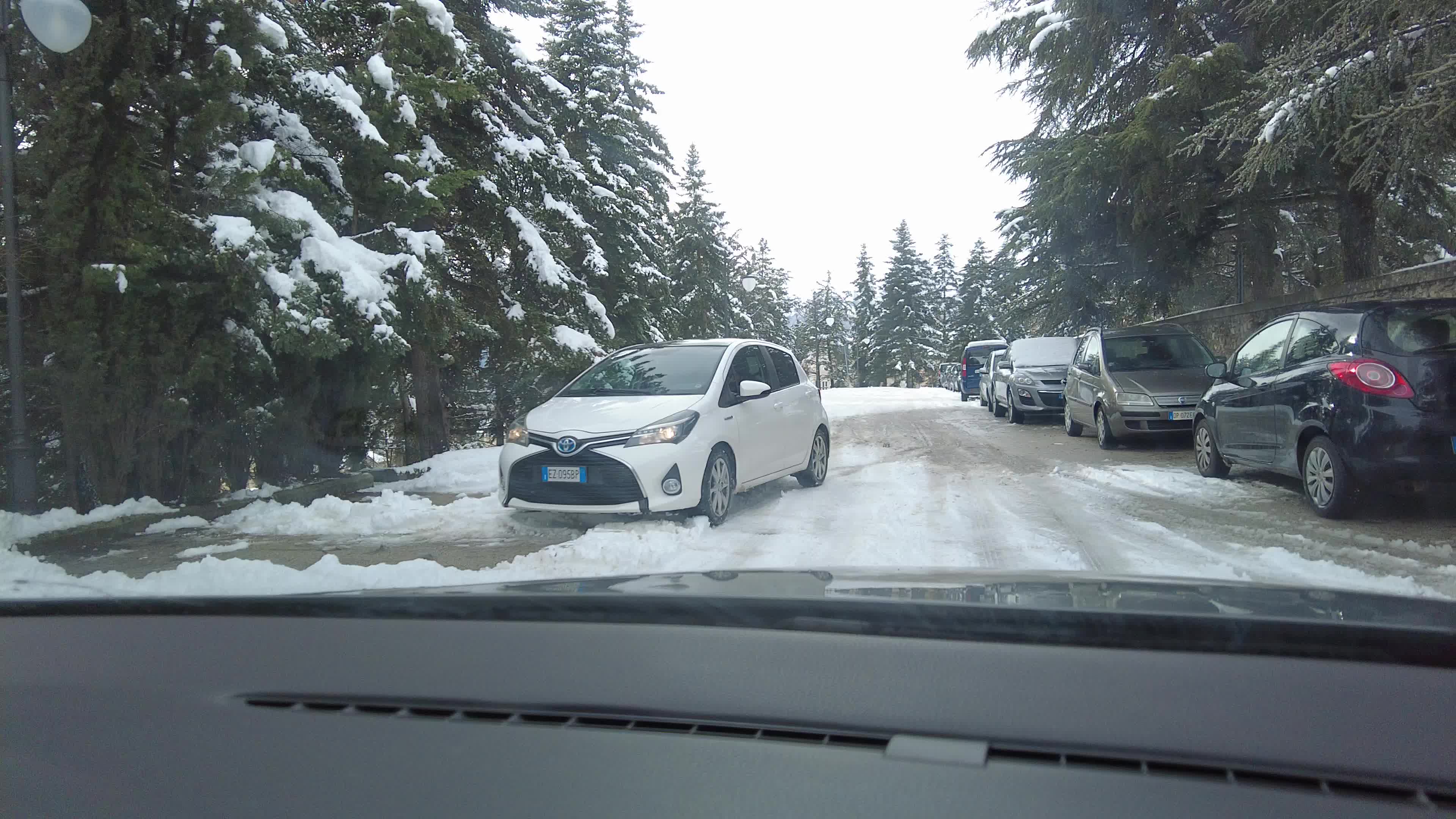 Bad Weather And Snowfall In Italy