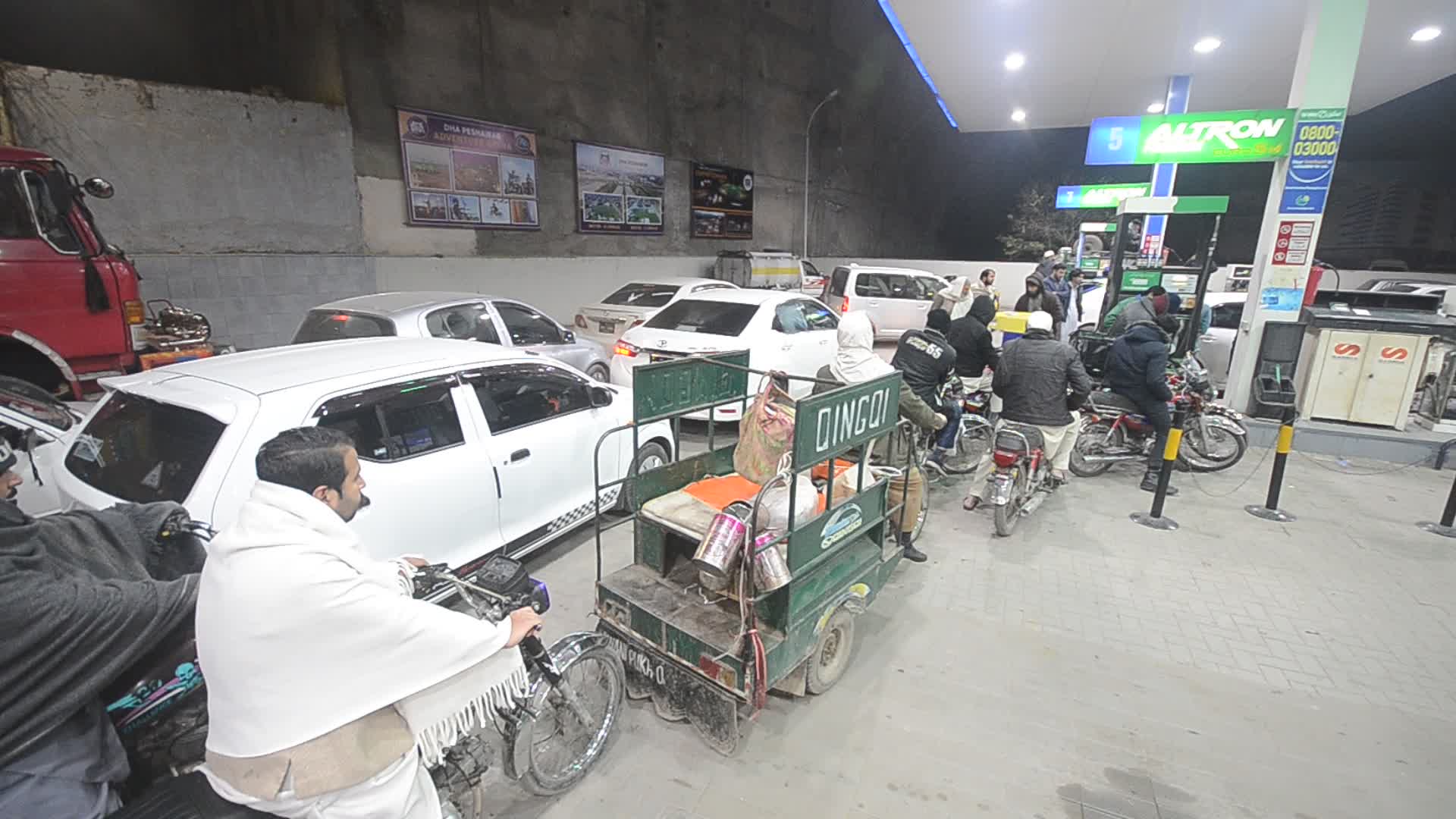 Long queues at filling stations over petrol shortage
