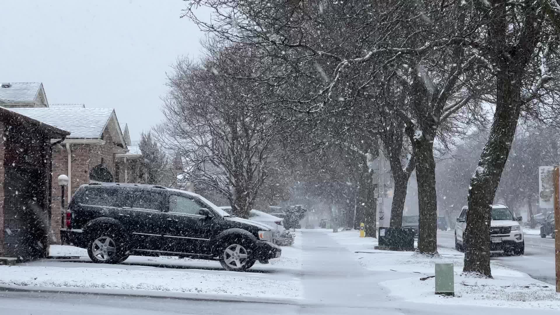 Toronto Gets Hit By Massive Winter Snowstorm